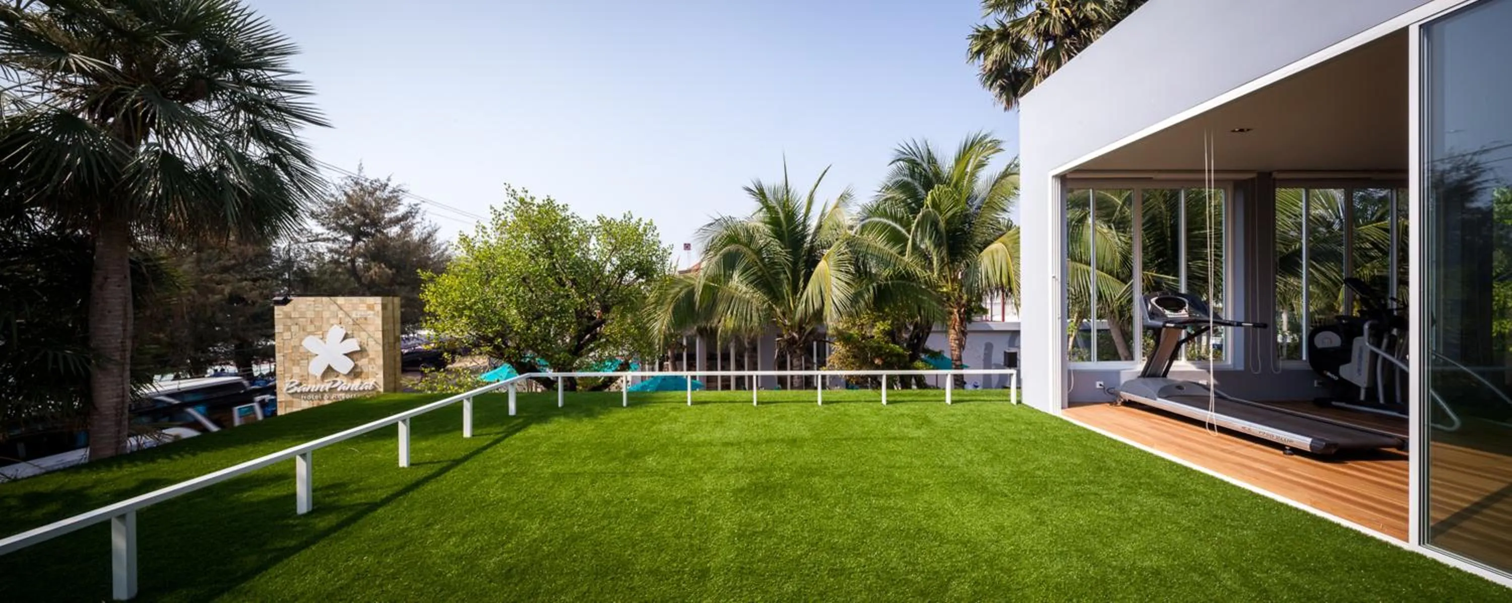 Fitness centre/facilities in Bann Pantai Resort