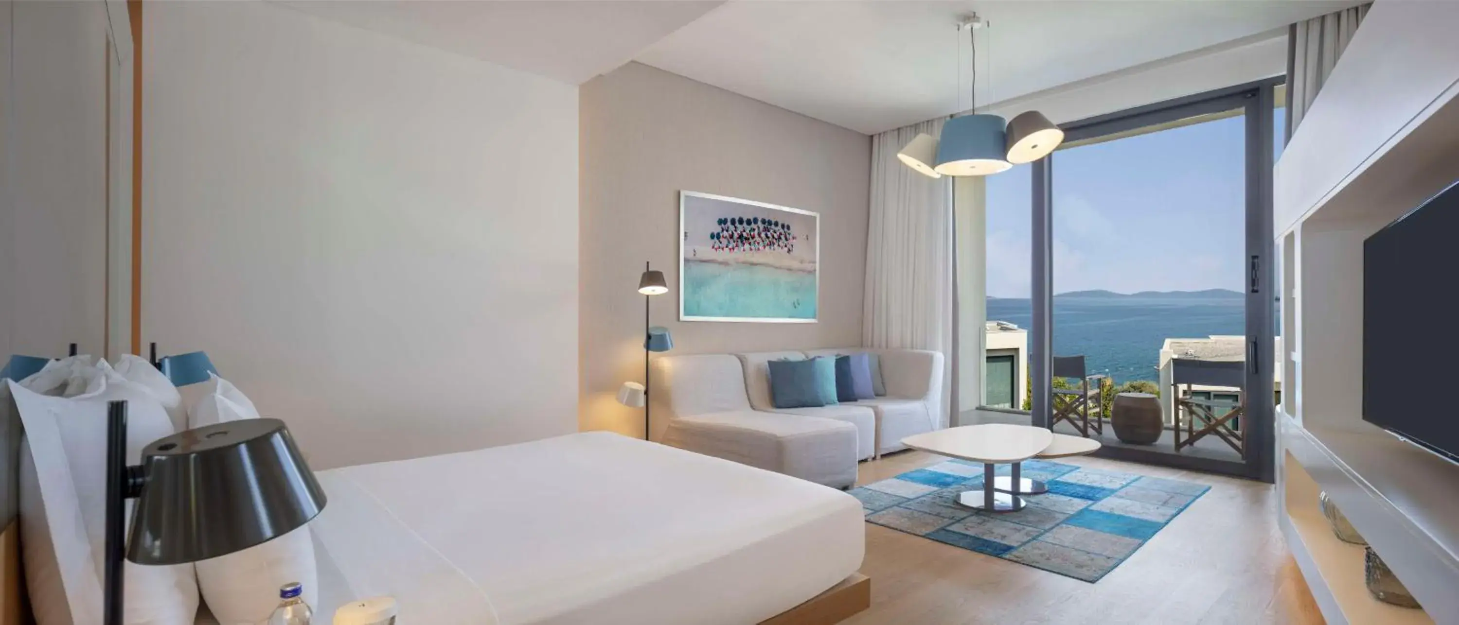 Bed in Susona Bodrum, LXR Hotels & Resorts Bed in Susona Bodrum, LXR Hotels & Resorts