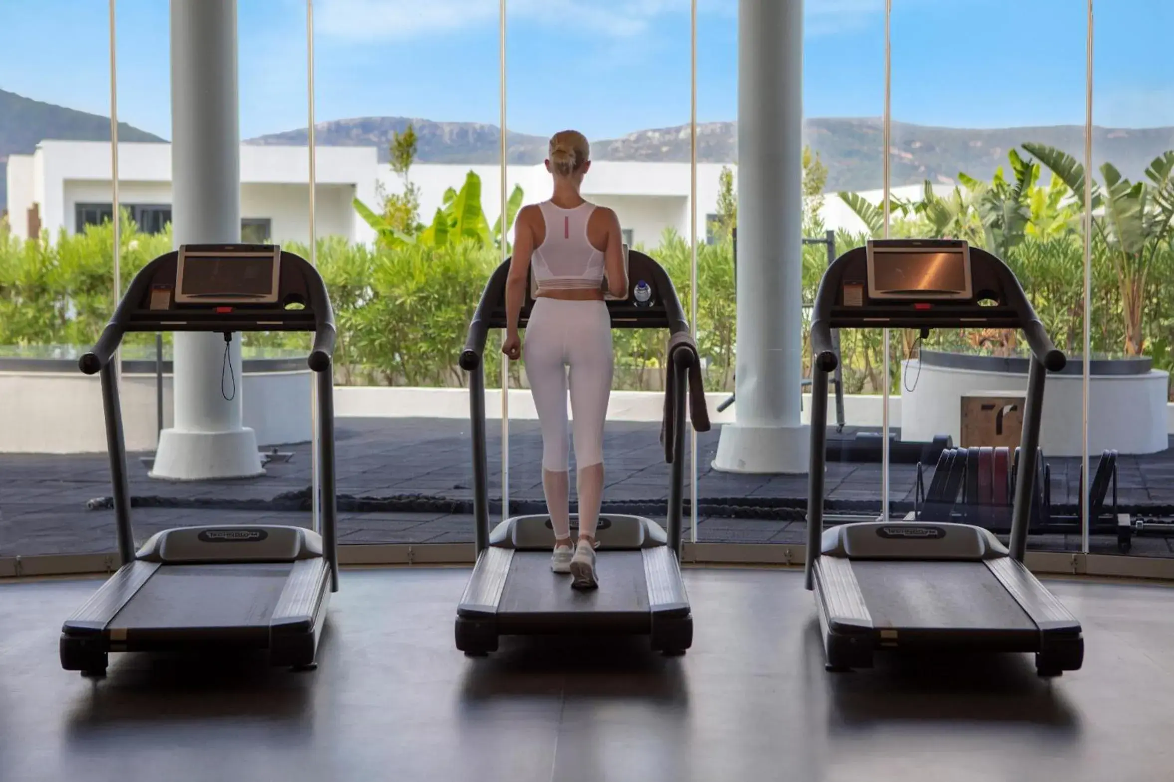 Fitness centre/facilities in Susona Bodrum, LXR Hotels & Resorts Fitness centre/facilities in Susona Bodrum, LXR Hotels & Resorts