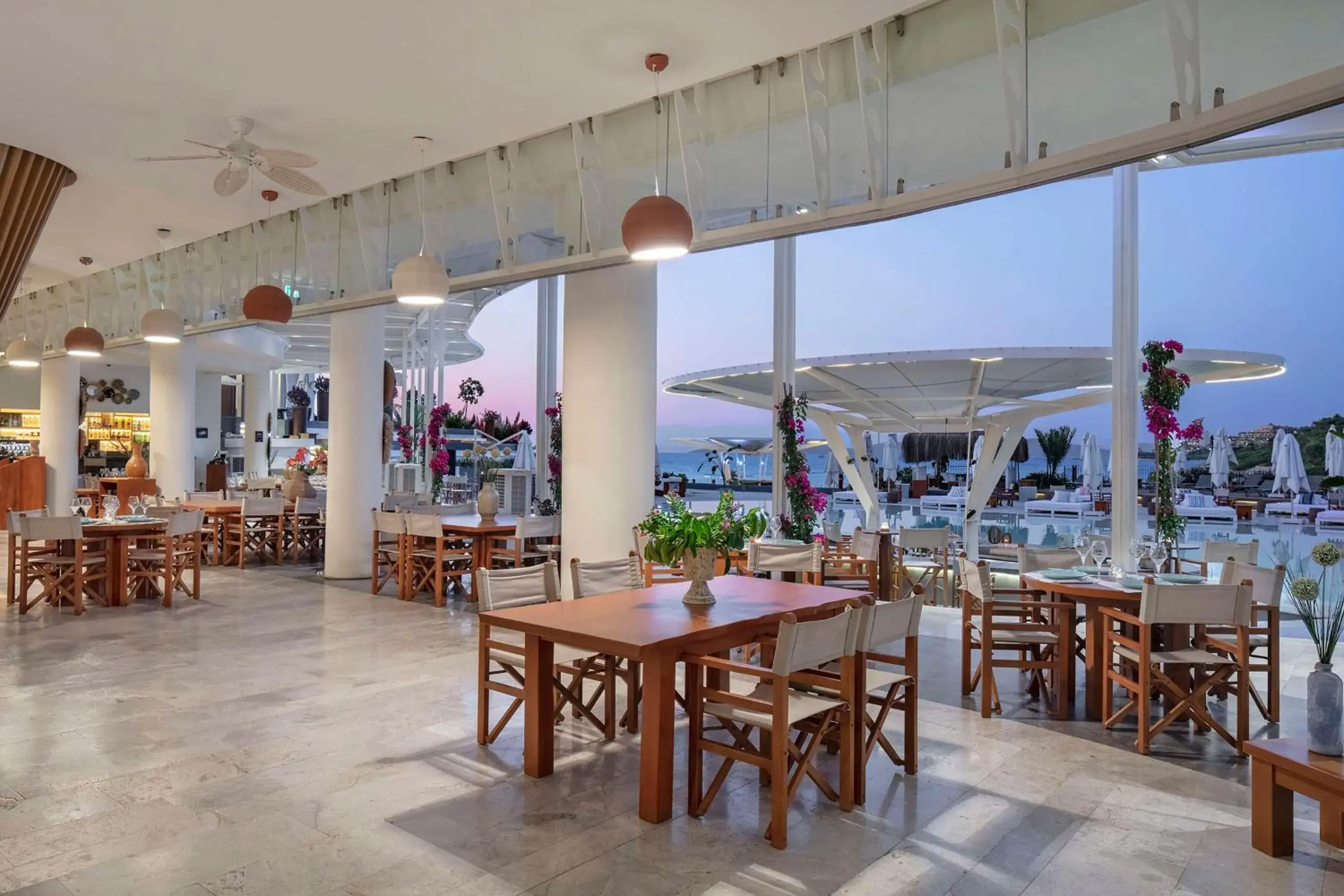 Pool view in Susona Bodrum, LXR Hotels & Resorts Pool view in Susona Bodrum, LXR Hotels & Resorts