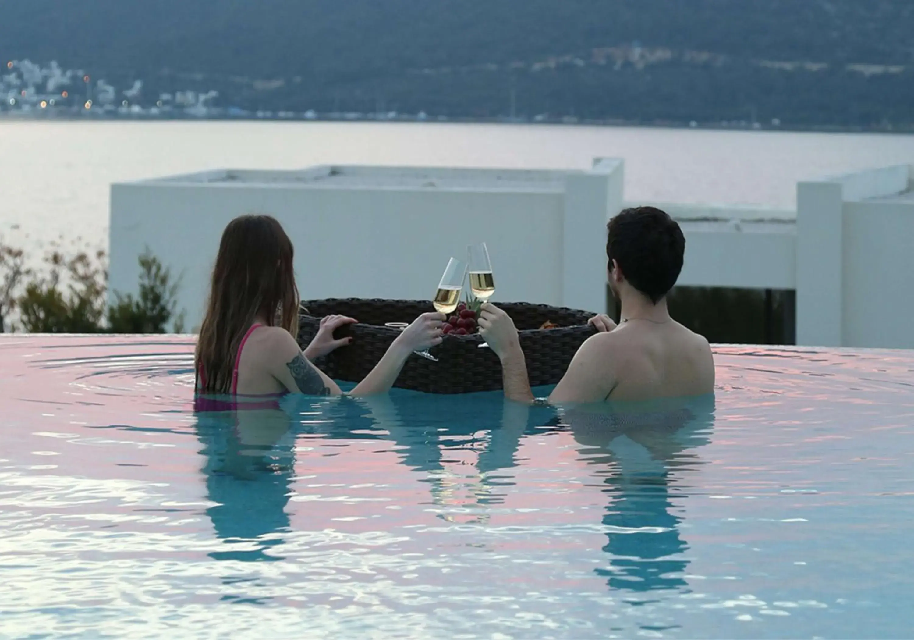 Pool view in Susona Bodrum, LXR Hotels & Resorts Pool view in Susona Bodrum, LXR Hotels & Resorts