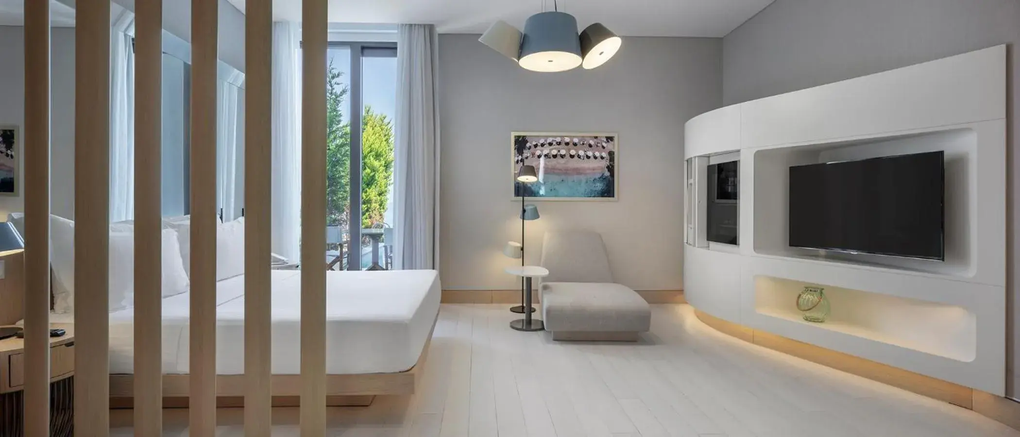 Seating area, Bed in Susona Bodrum, LXR Hotels & Resorts Seating area, Bed in Susona Bodrum, LXR Hotels & Resorts