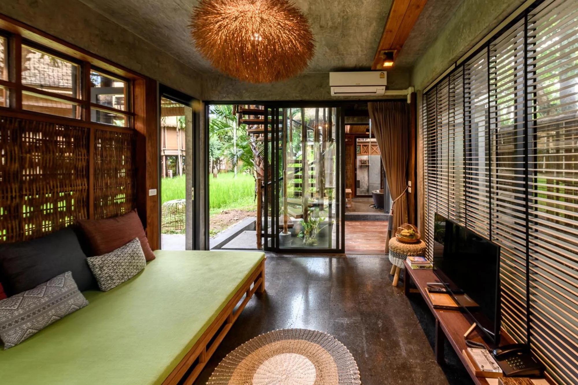 Living room in LA A NATU Sam Roi Yot