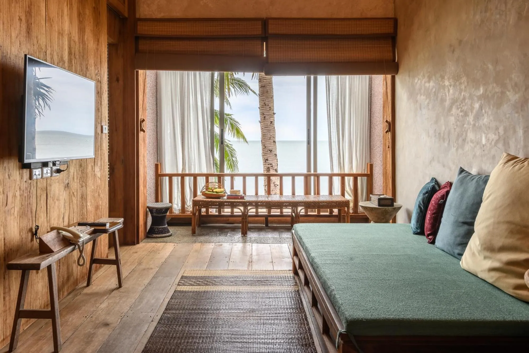 View (from property/room), Bed in LA A NATU Sam Roi Yot