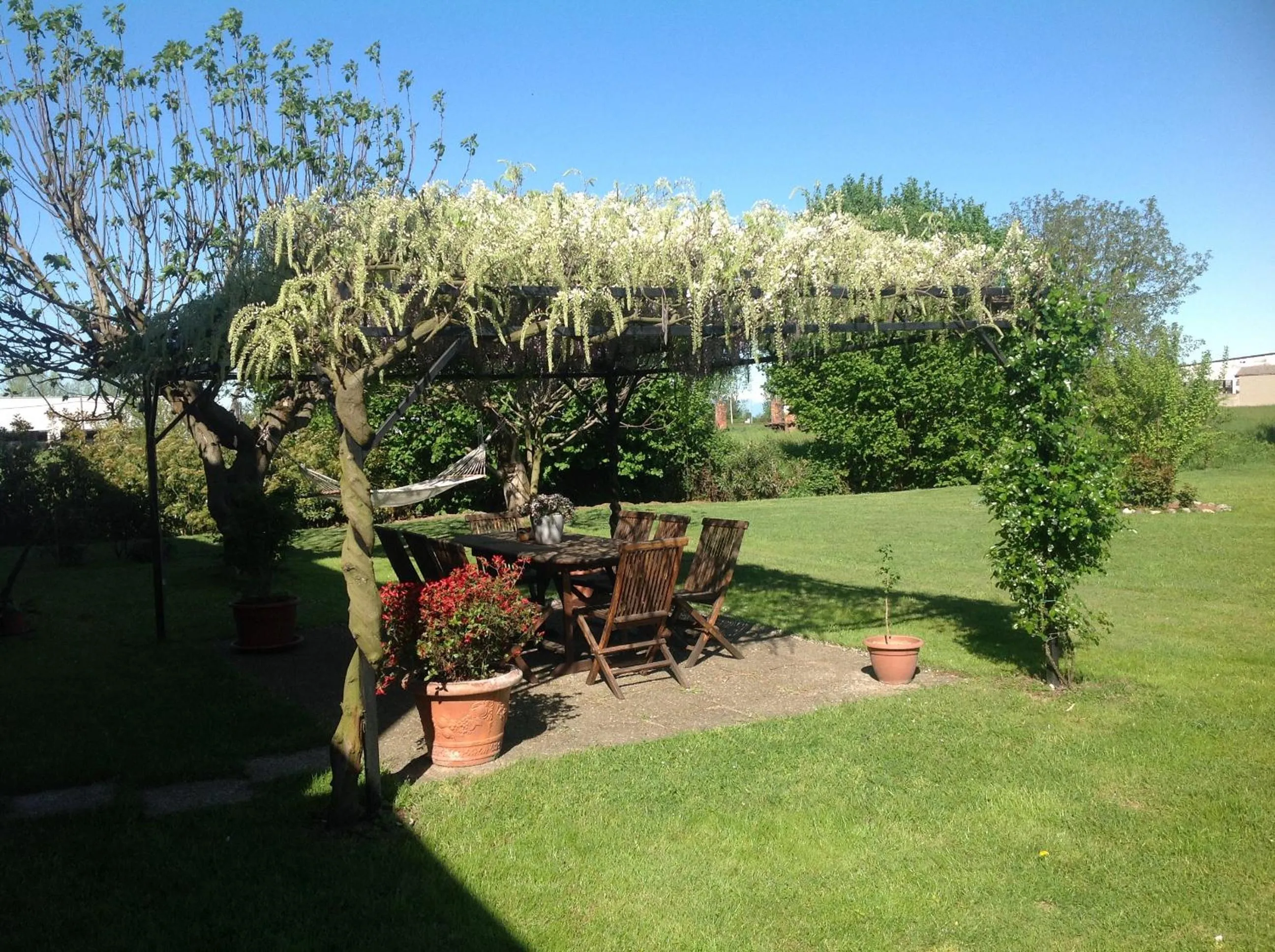 Garden in B&B La Castellana