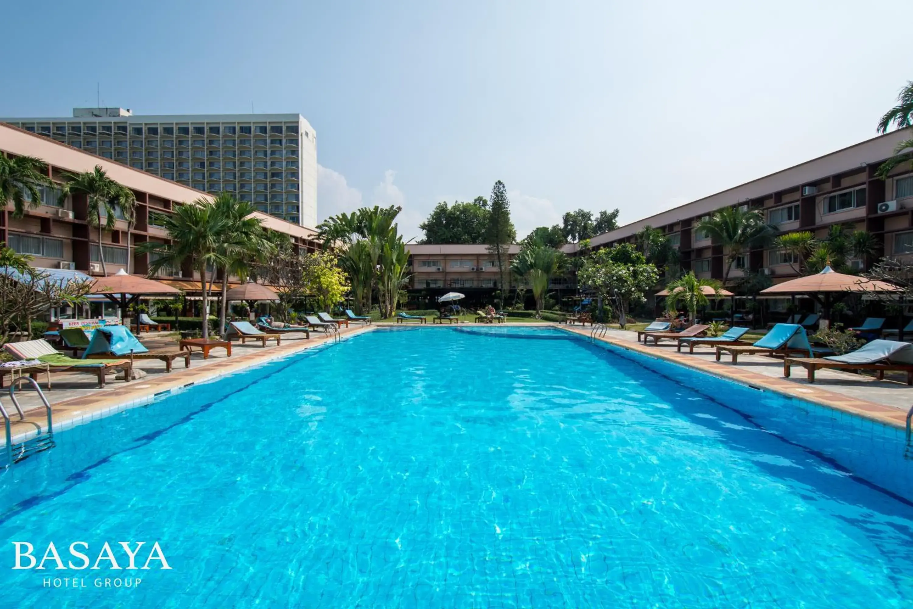 Swimming pool in Basaya Beach Hotel & Resort Swimming pool in Basaya Beach Hotel & Resort