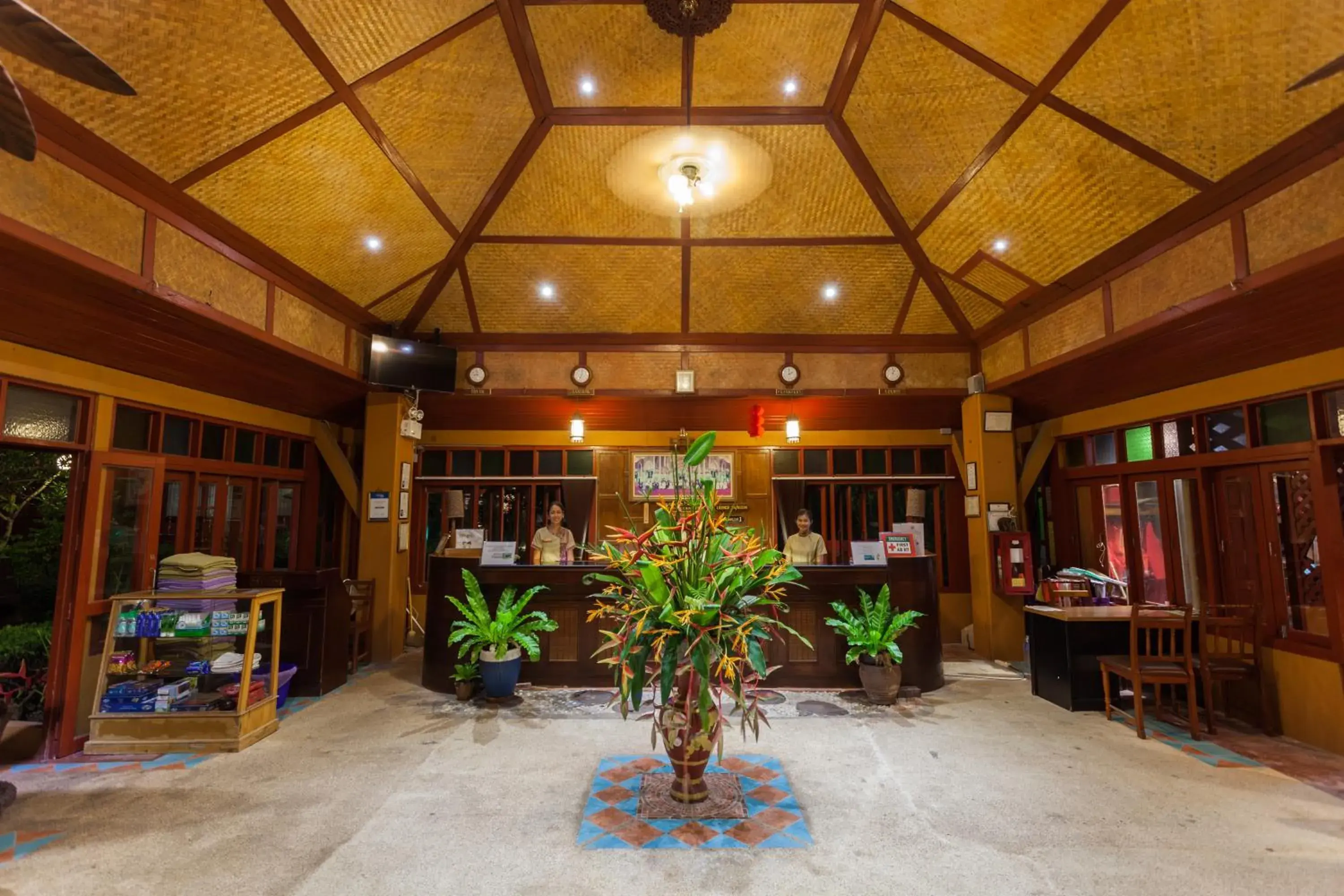 Lobby or reception in PP Erawan Palms Resort Lobby or reception in PP Erawan Palms Resort