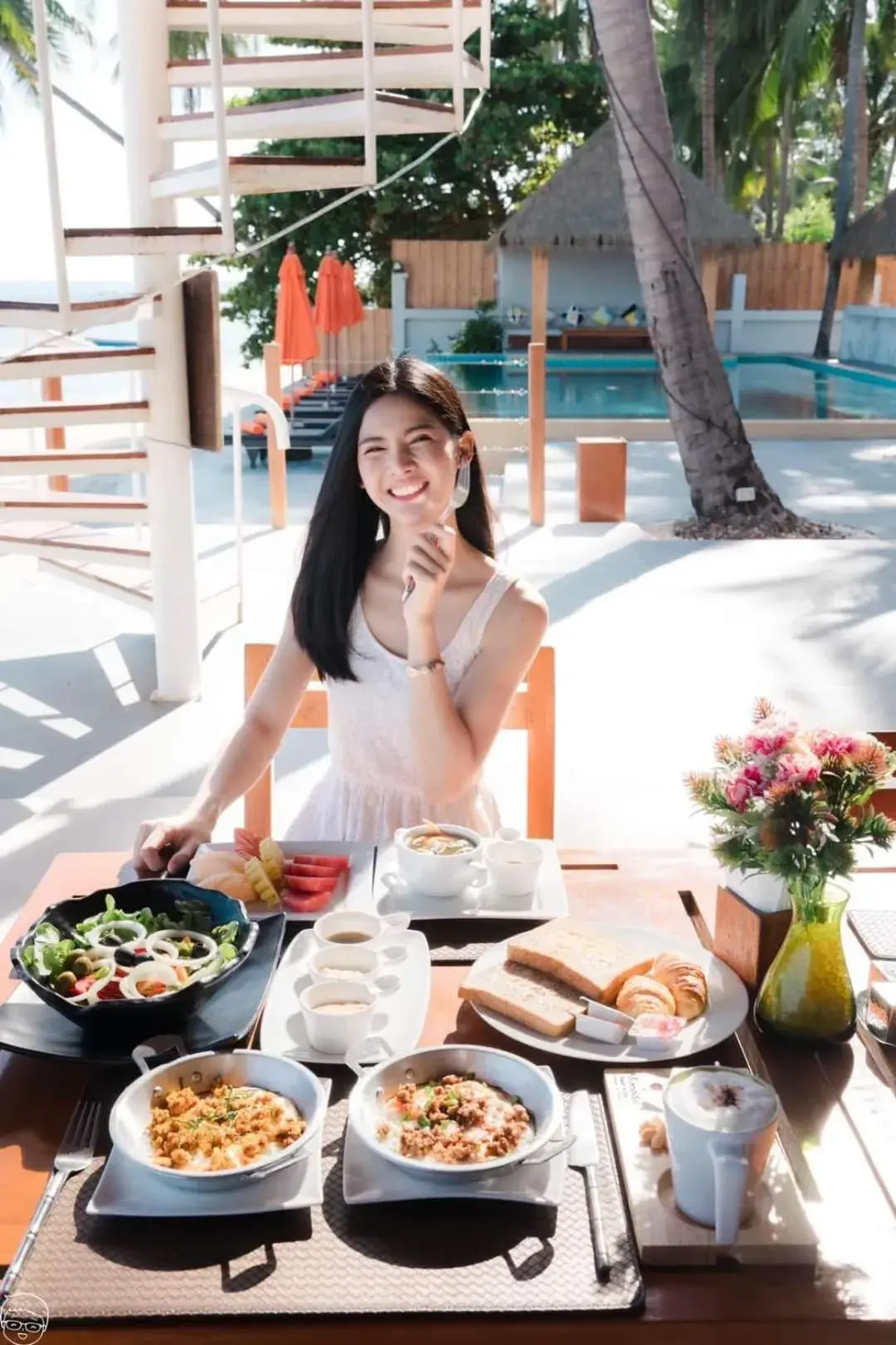 Breakfast in Mimosa Resort & Spa Breakfast in Mimosa Resort & Spa