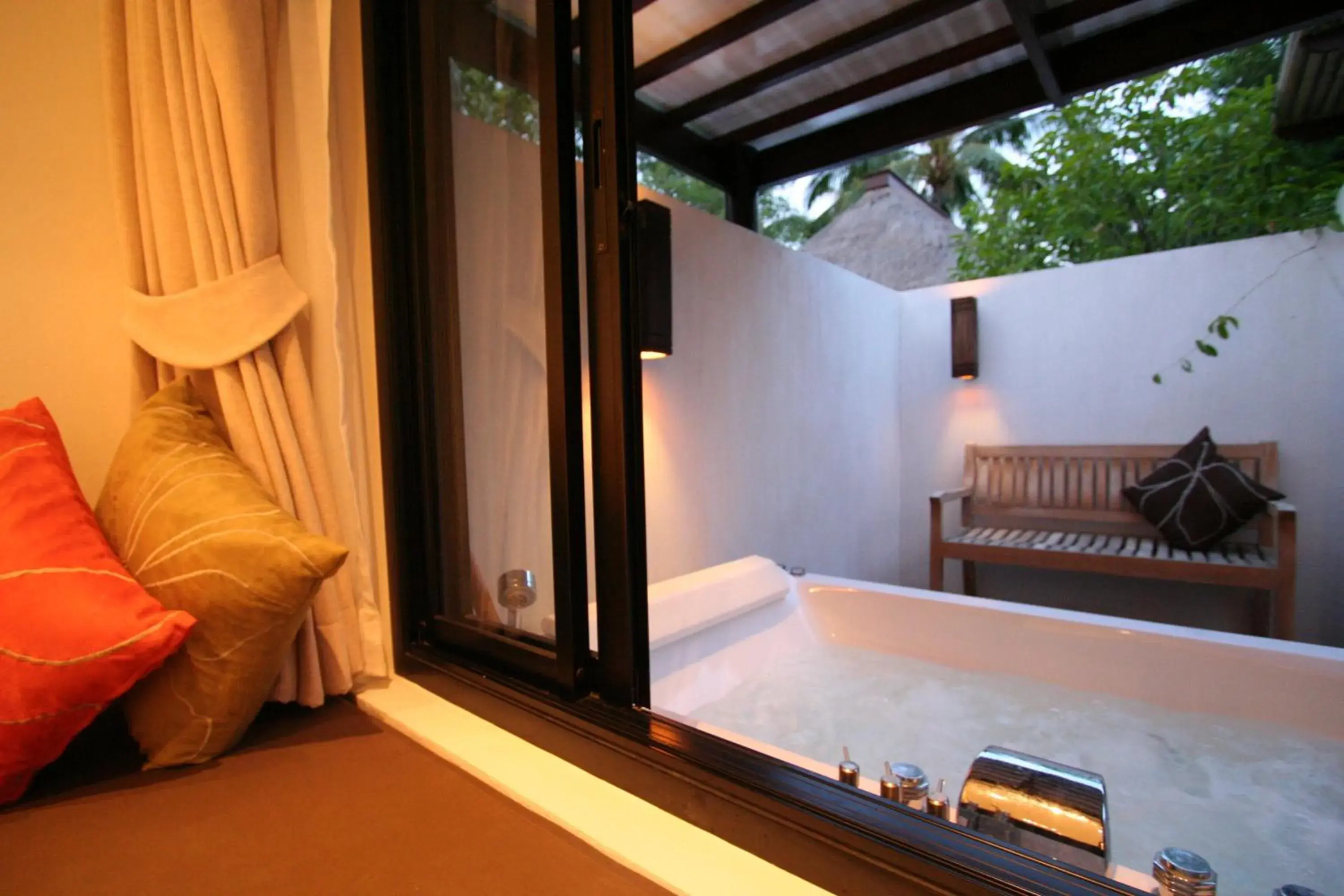 Decorative detail, Bed in Mimosa Resort & Spa Decorative detail, Bed in Mimosa Resort & Spa