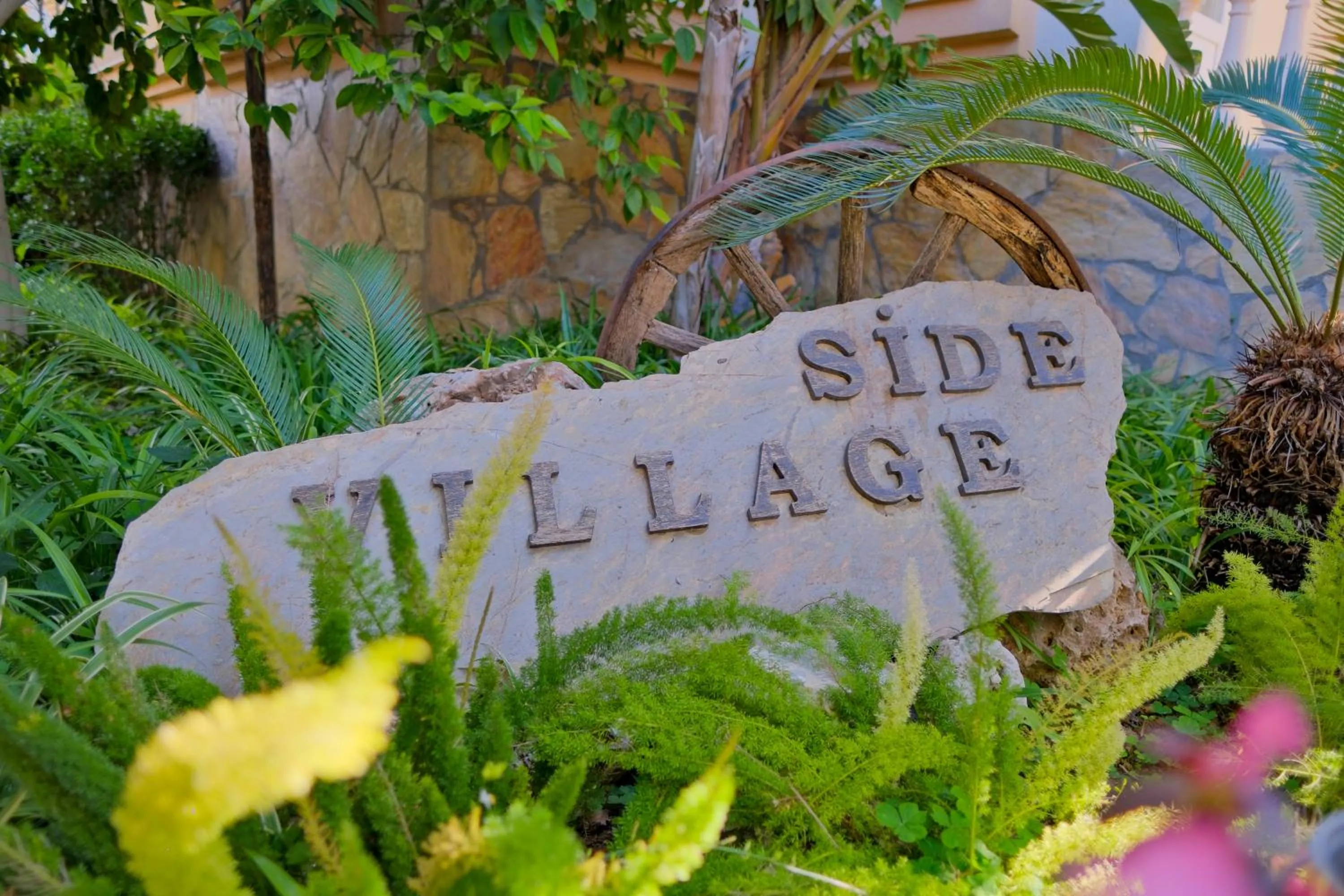 Garden view in Side Village Family Suite - All Inclusive