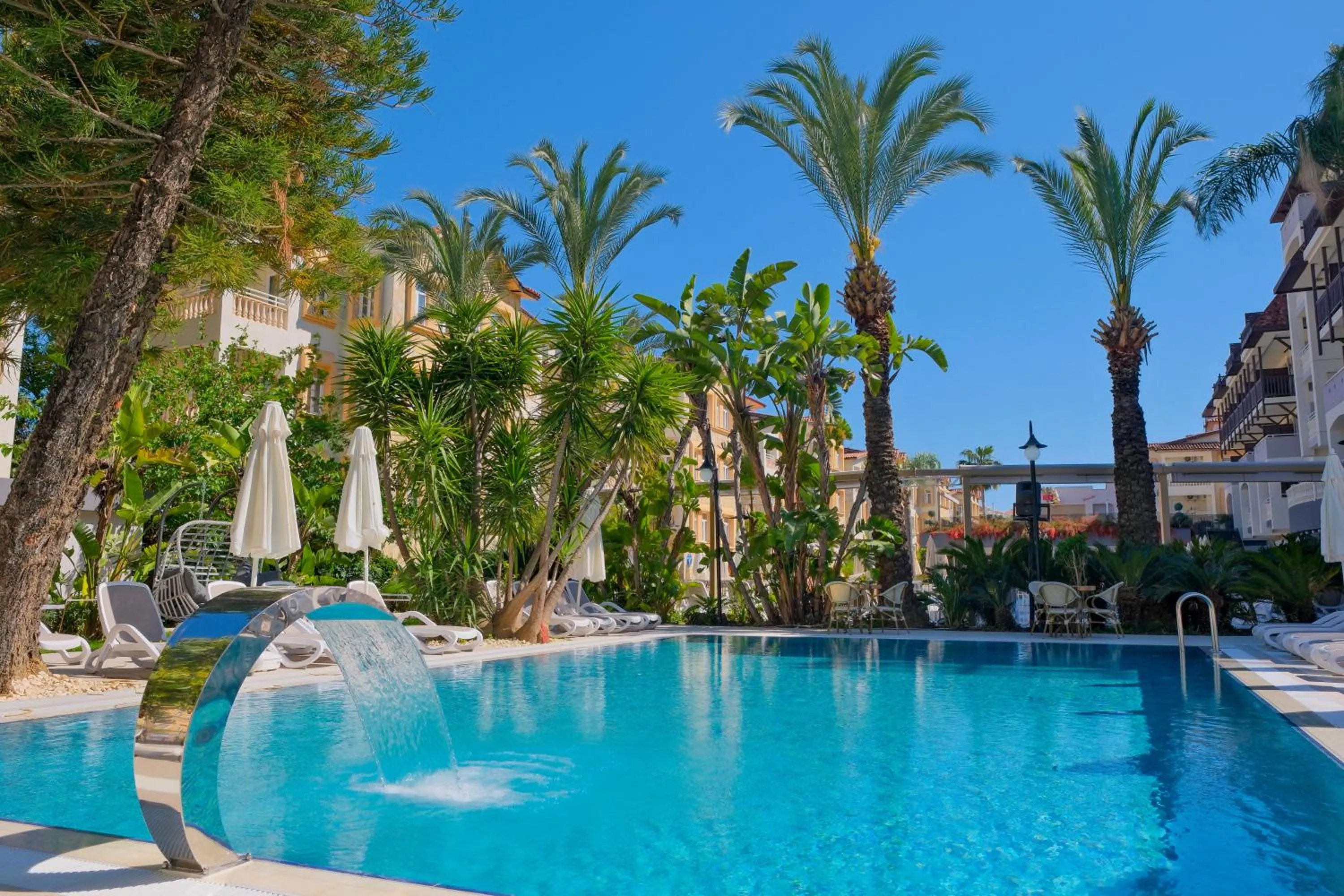 Swimming pool in Side Village Family Suite - All Inclusive