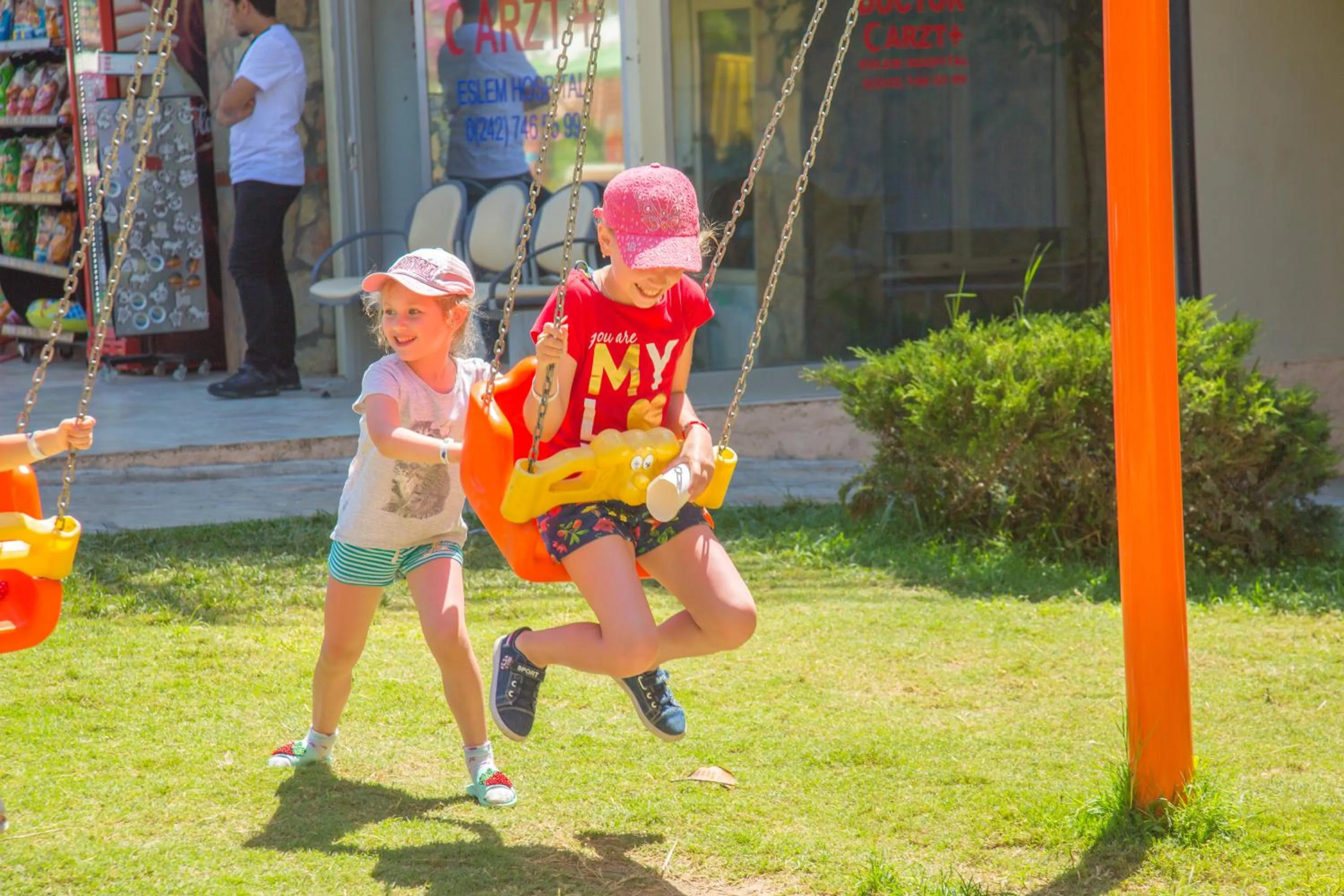 Children play ground in Side Village Family Suite - All Inclusive