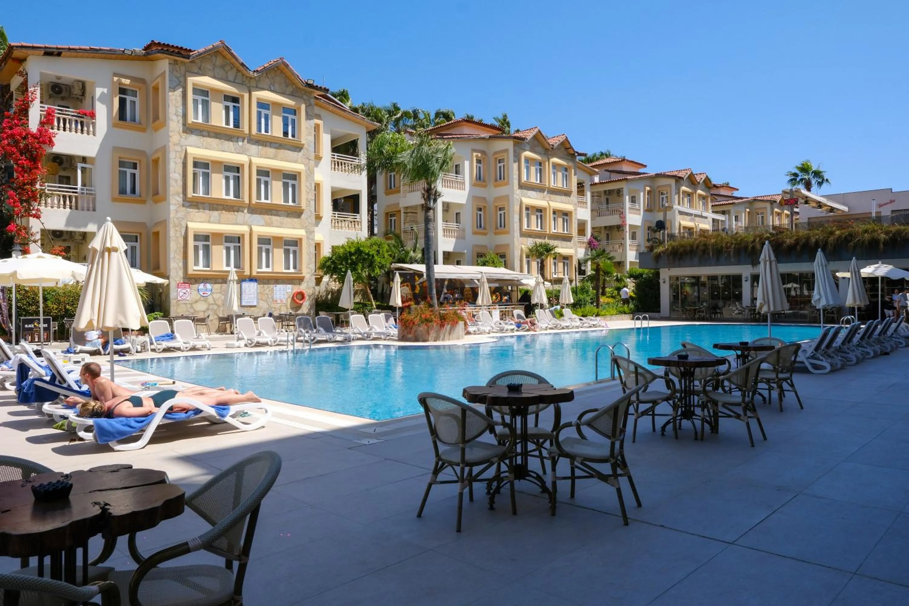 Swimming pool in Side Village Family Suite - All Inclusive