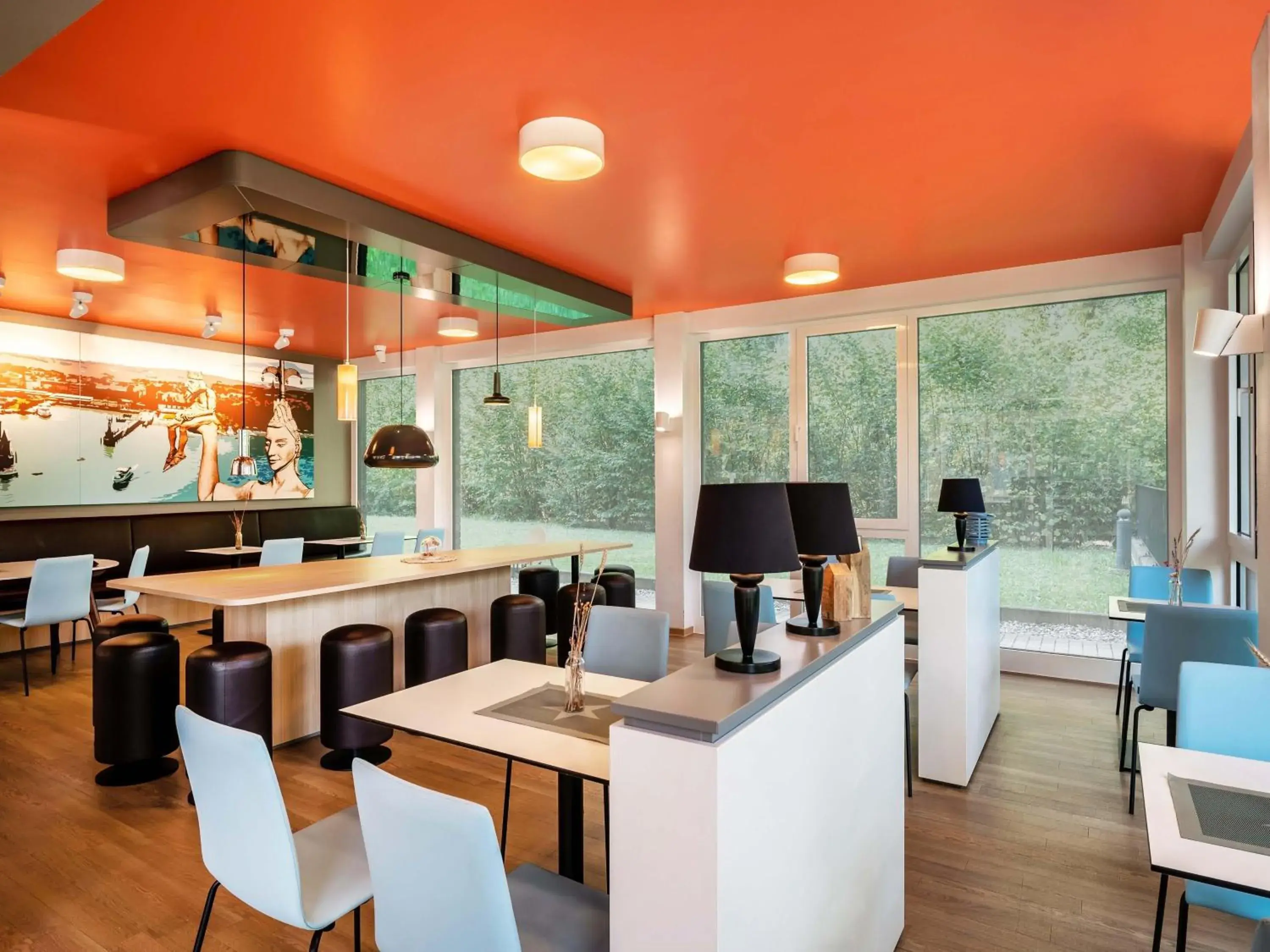 Lounge or bar in B&B Hotel Konstanz Lounge or bar in B&B Hotel Konstanz