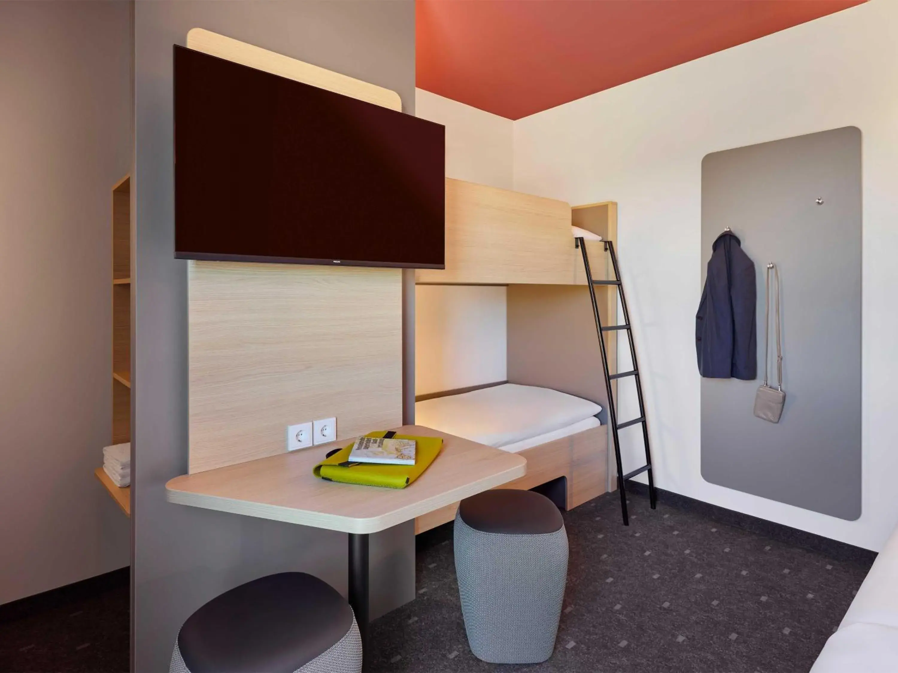 Photo of the whole room, Bed in B&B Hotel Konstanz Photo of the whole room, Bed in B&B Hotel Konstanz