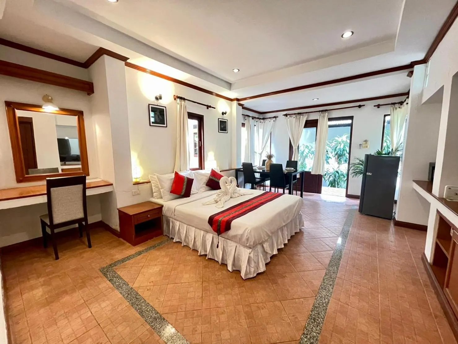 Bedroom, Bed in Samui Honey Cottages Beach Resort - SHA Extra Plus