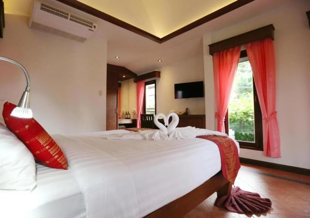Bedroom, Bed in Samui Honey Cottages Beach Resort - SHA Extra Plus