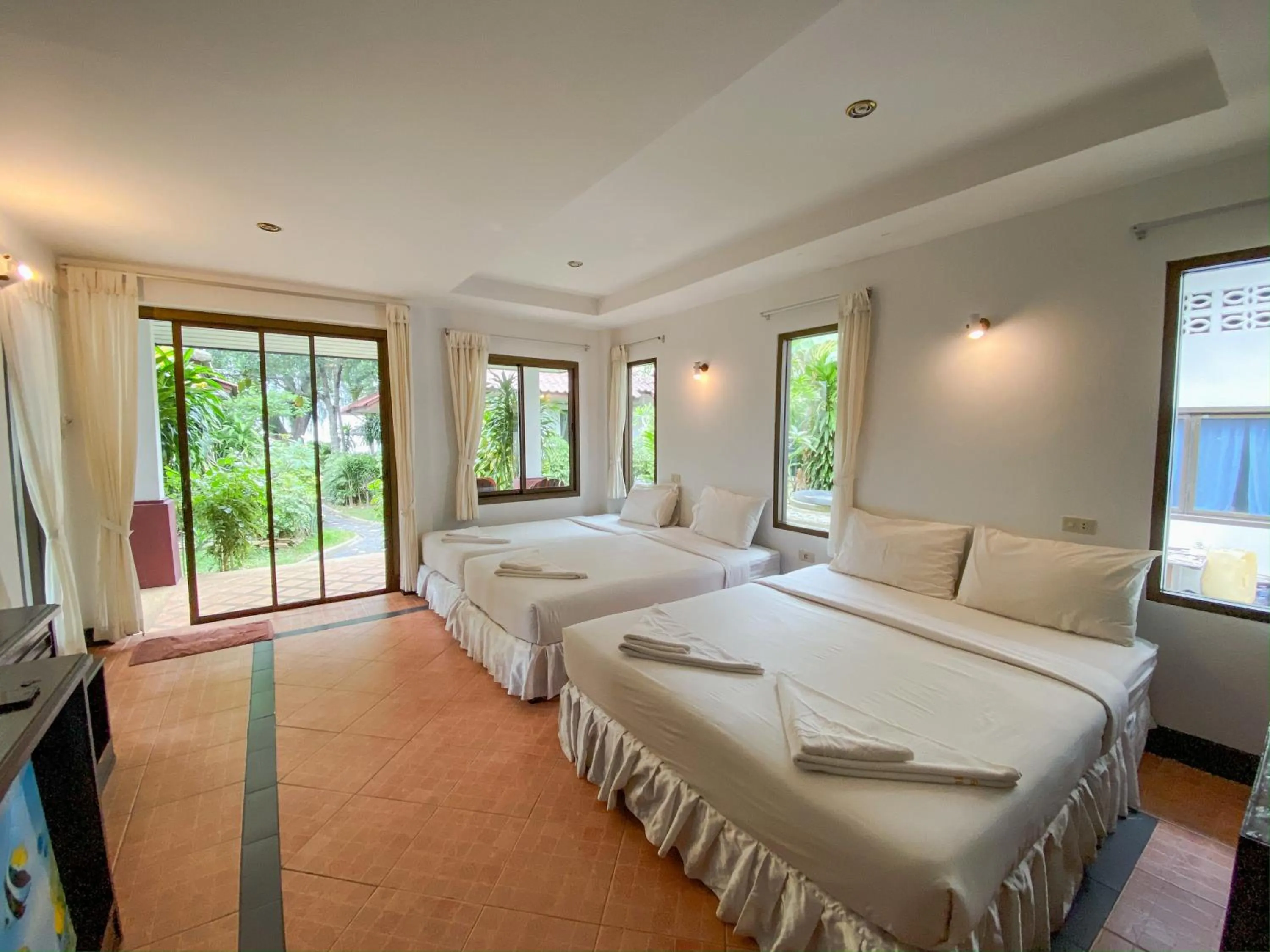 Bedroom, Bed in Samui Honey Cottages Beach Resort - SHA Extra Plus