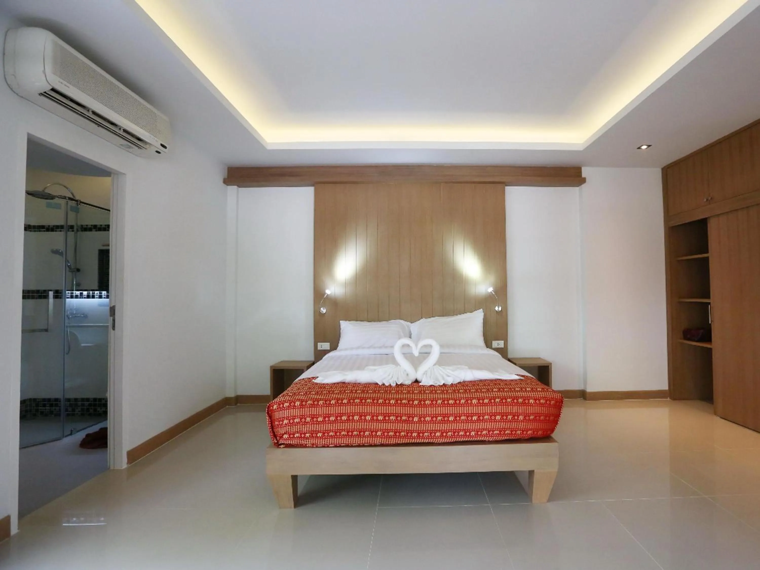 Bedroom, Bed in Samui Honey Cottages Beach Resort - SHA Extra Plus