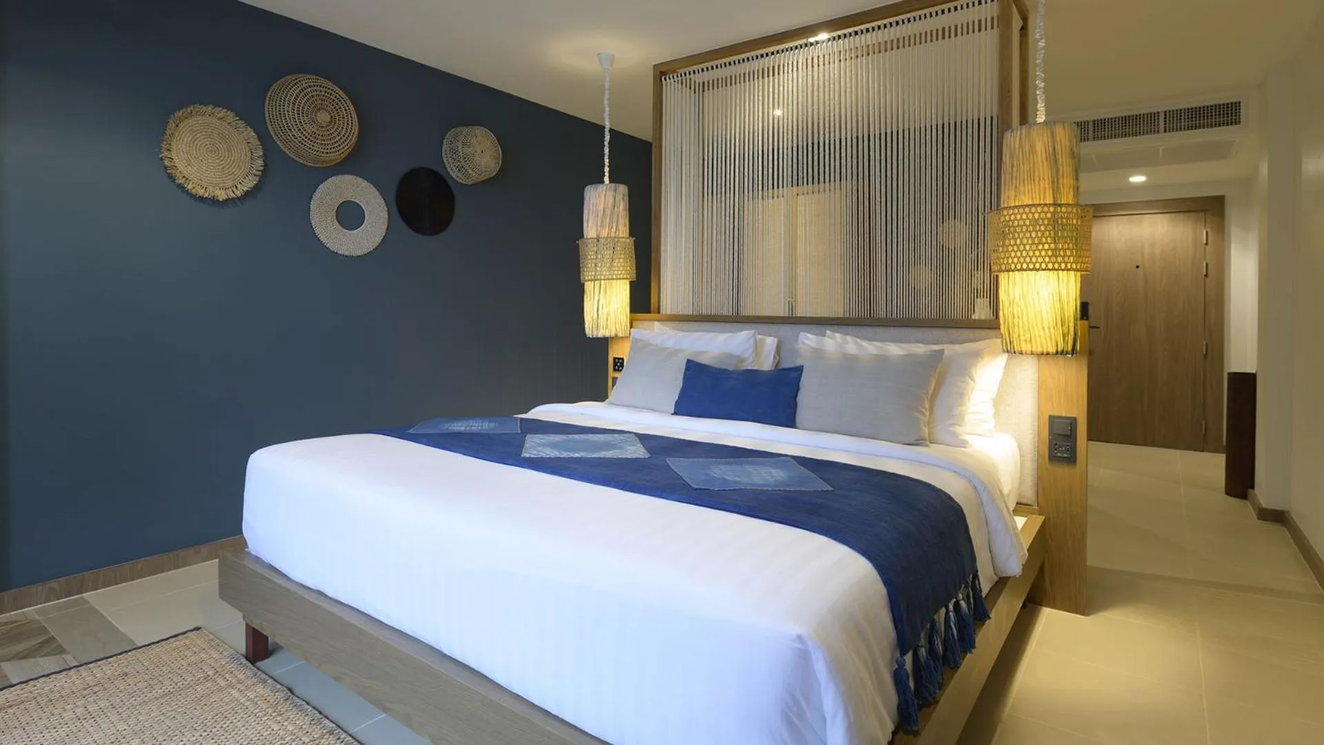 Bed in Tohsang Heritage Khongjiam