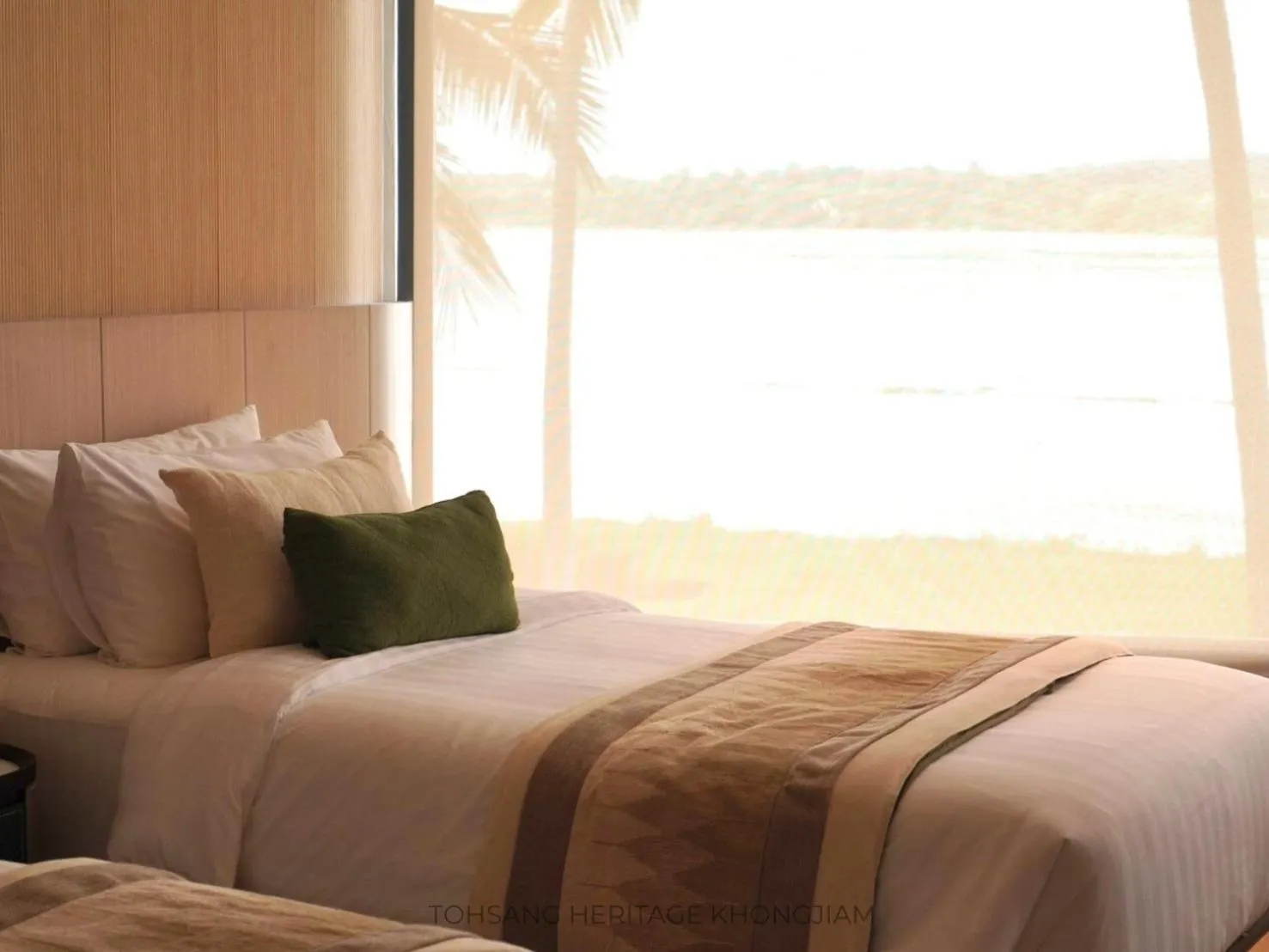 Bed in Tohsang Heritage Khongjiam