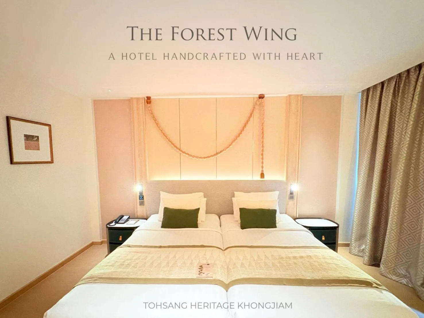 Bed in Tohsang Heritage Khongjiam