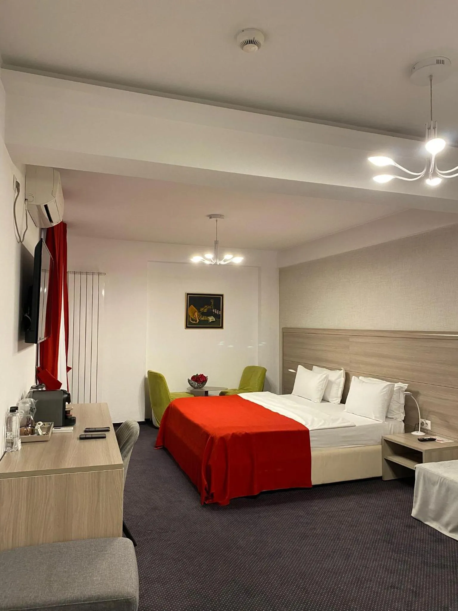 Bed in Parliament Square