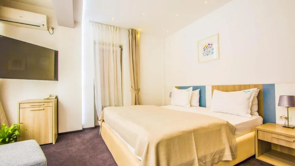 Bed in Parliament Square