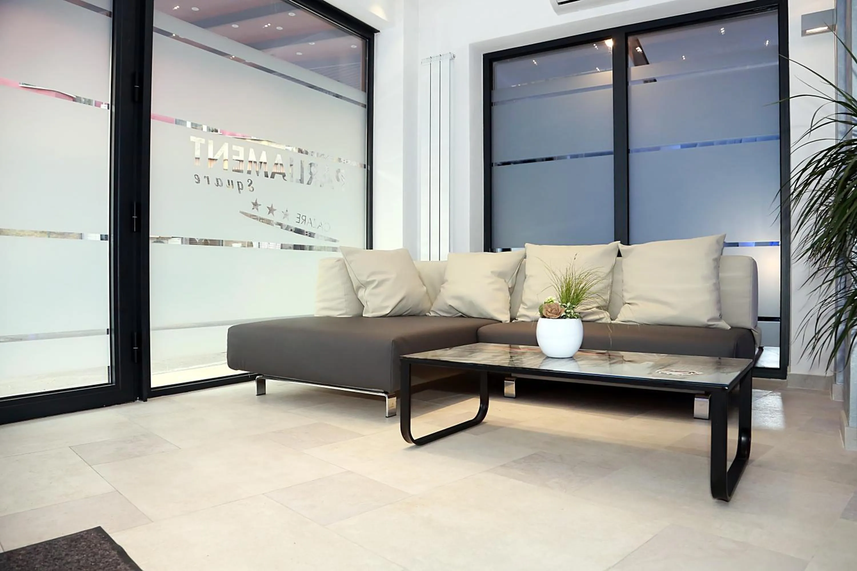 Lobby or reception in Parliament Square