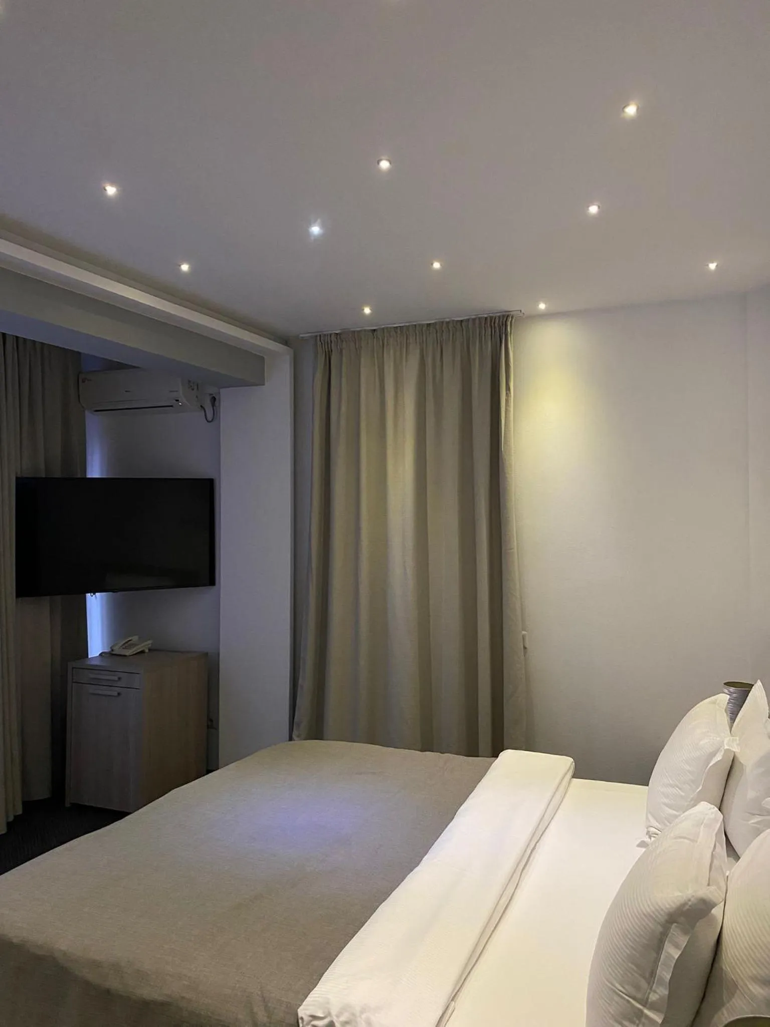 Bed in Parliament Square