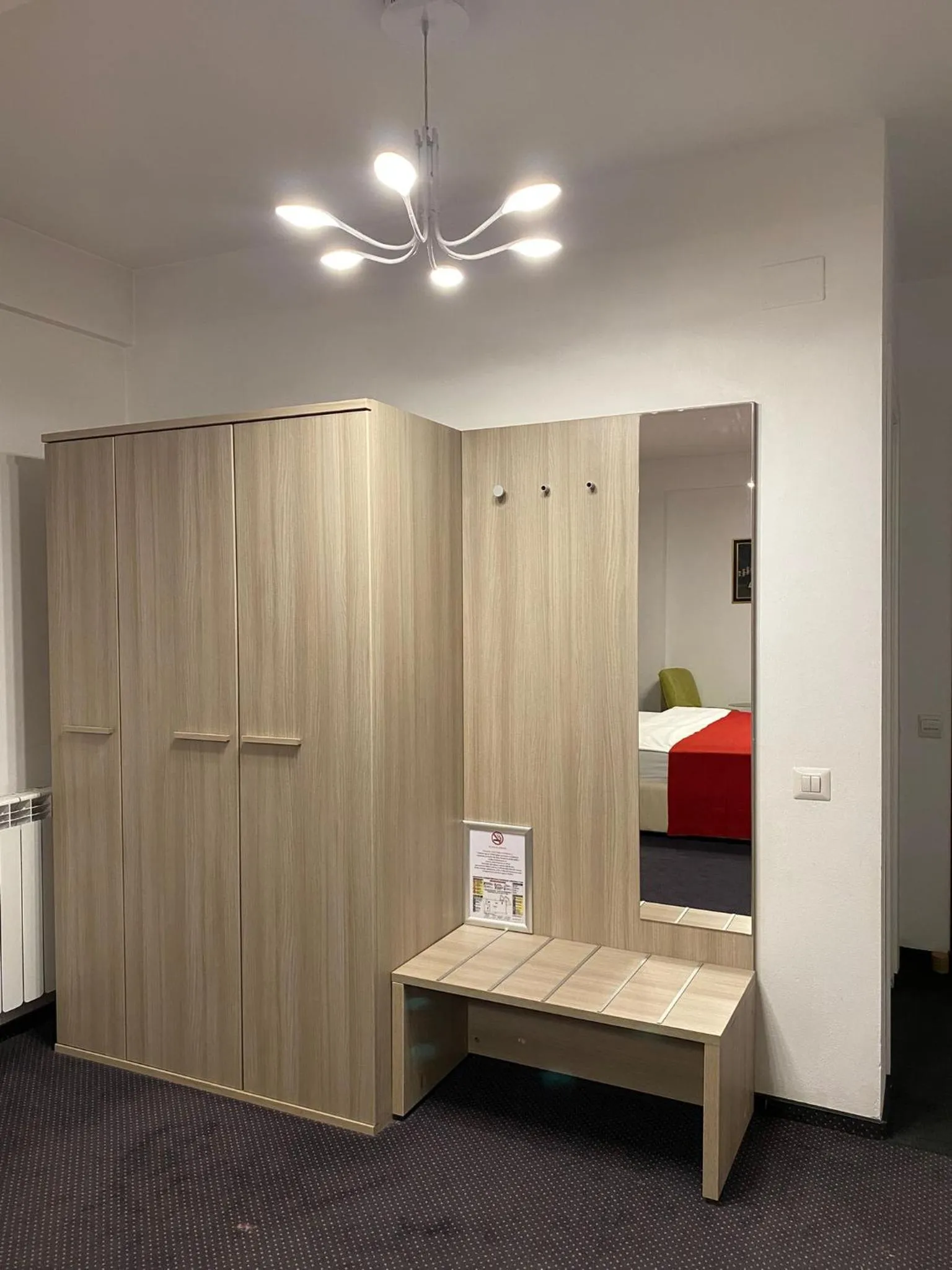 Bed in Parliament Square