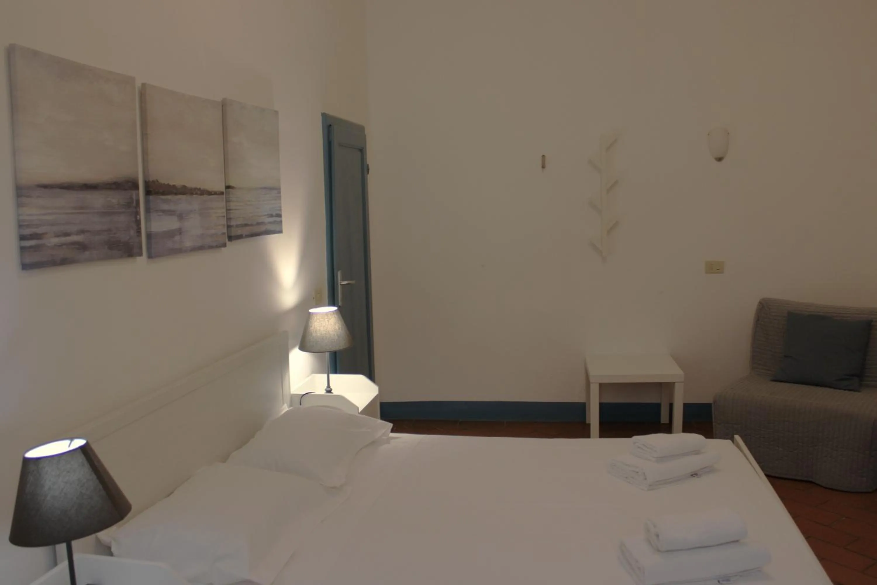 Bed in Michelangelo's Relais