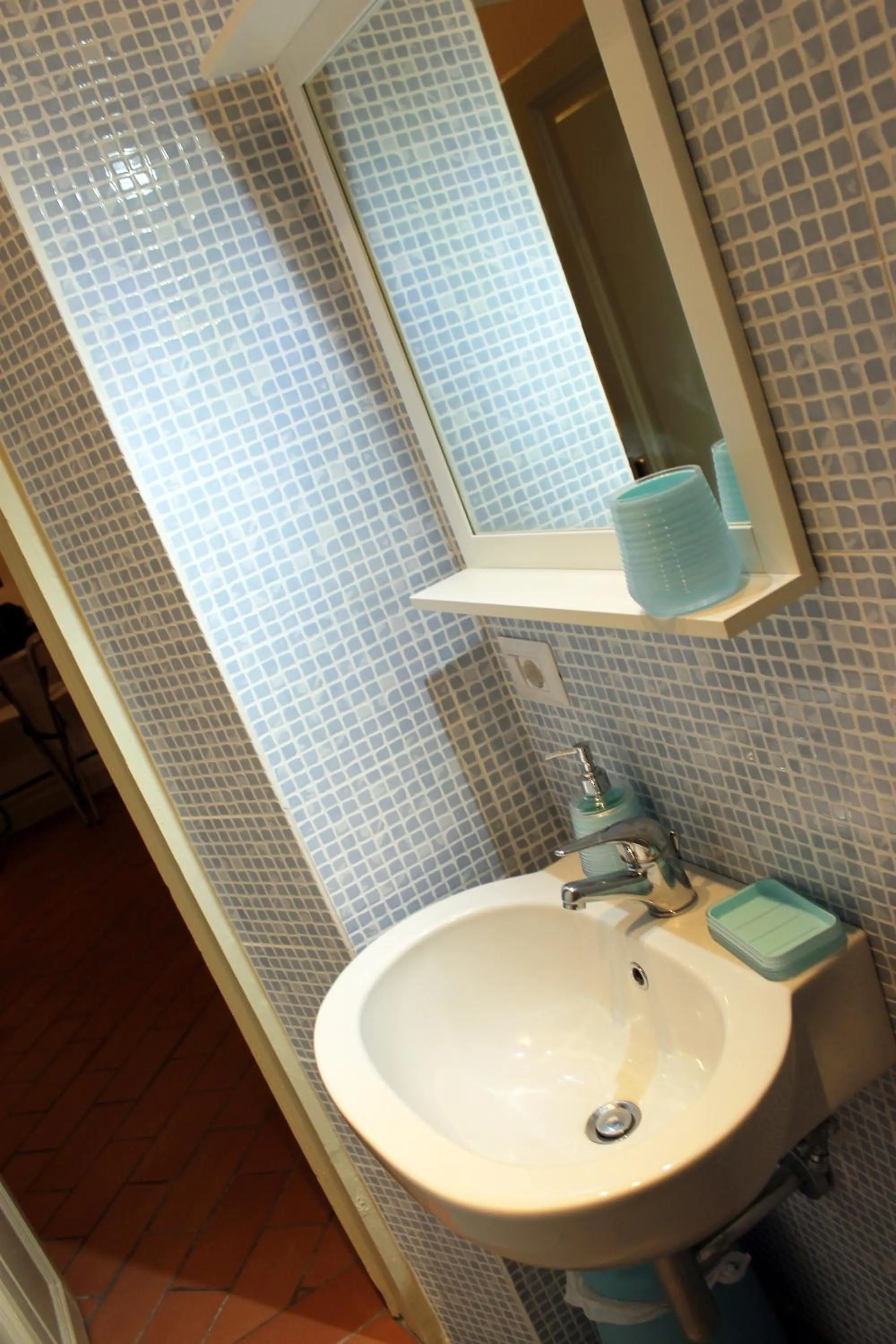 Bathroom in Michelangelo's Relais
