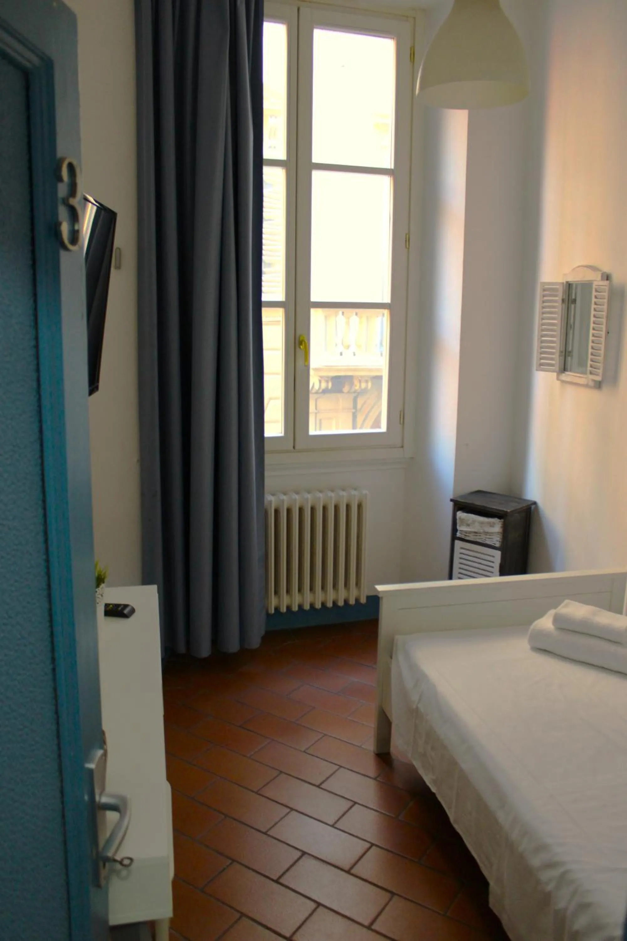 Bed in Michelangelo's Relais