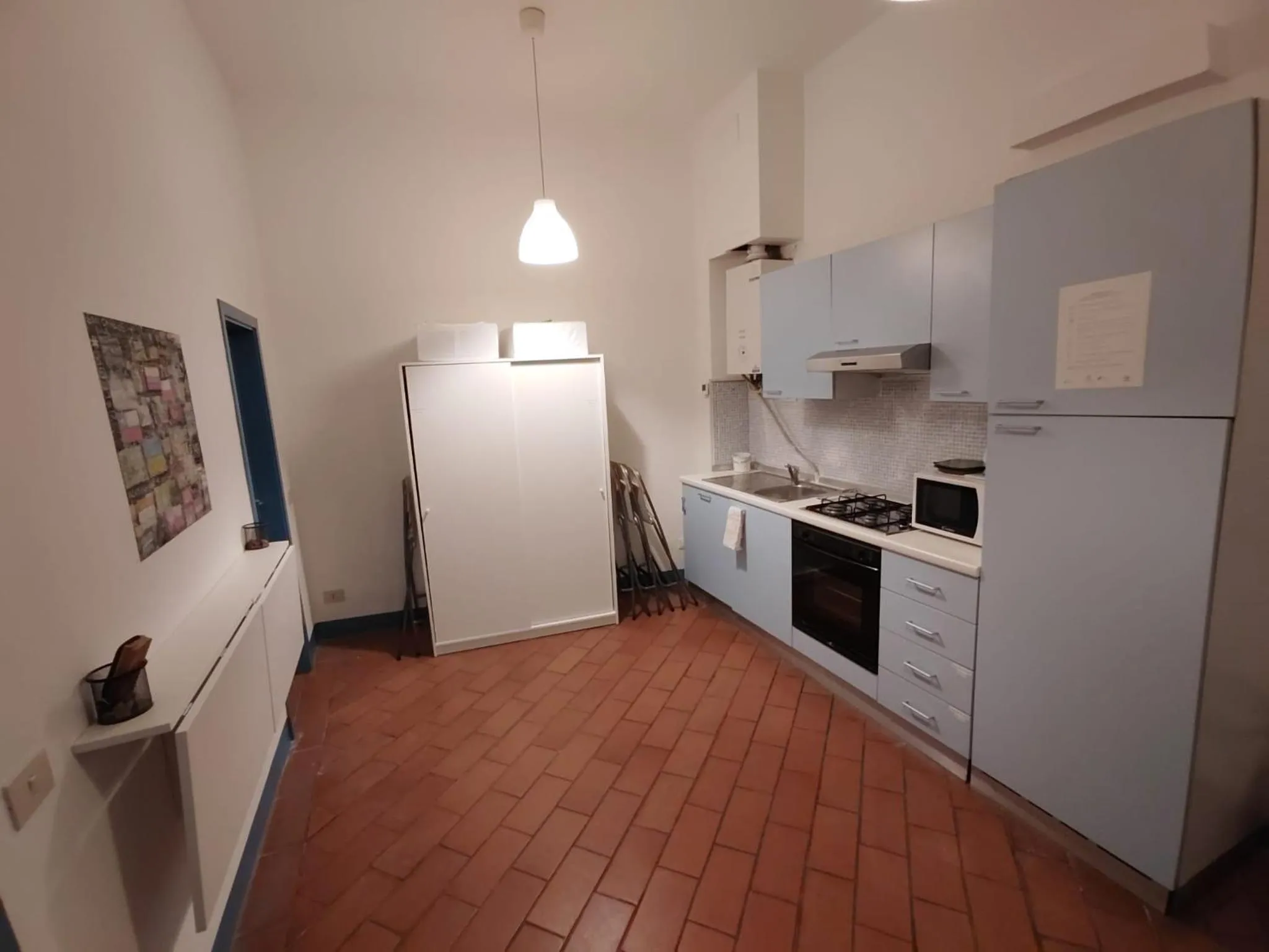Kitchen or kitchenette in Michelangelo's Relais