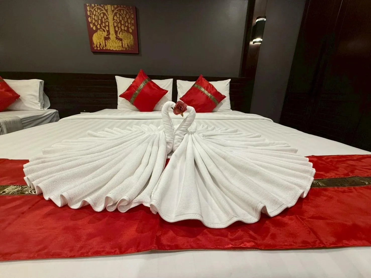 Bedroom, Bed in The Great Residence Suvarnabhumi Airport