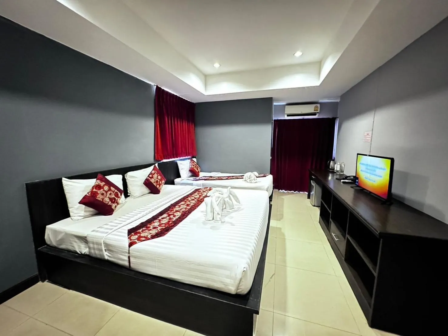 Bedroom, Bed in The Great Residence Suvarnabhumi Airport