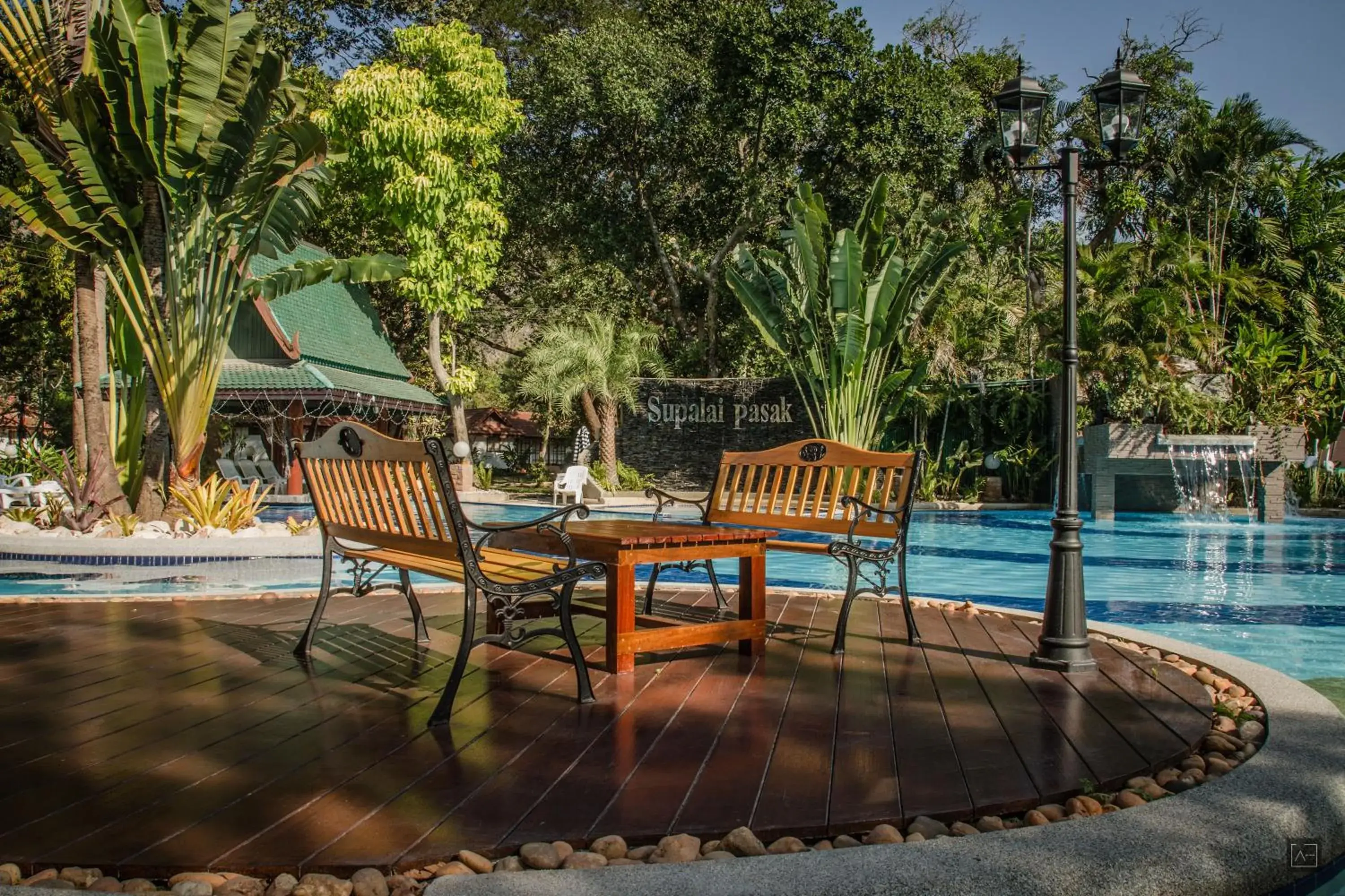 Swimming pool in Supalai Pasak Resort Hotel And Spa Swimming pool in Supalai Pasak Resort Hotel And Spa