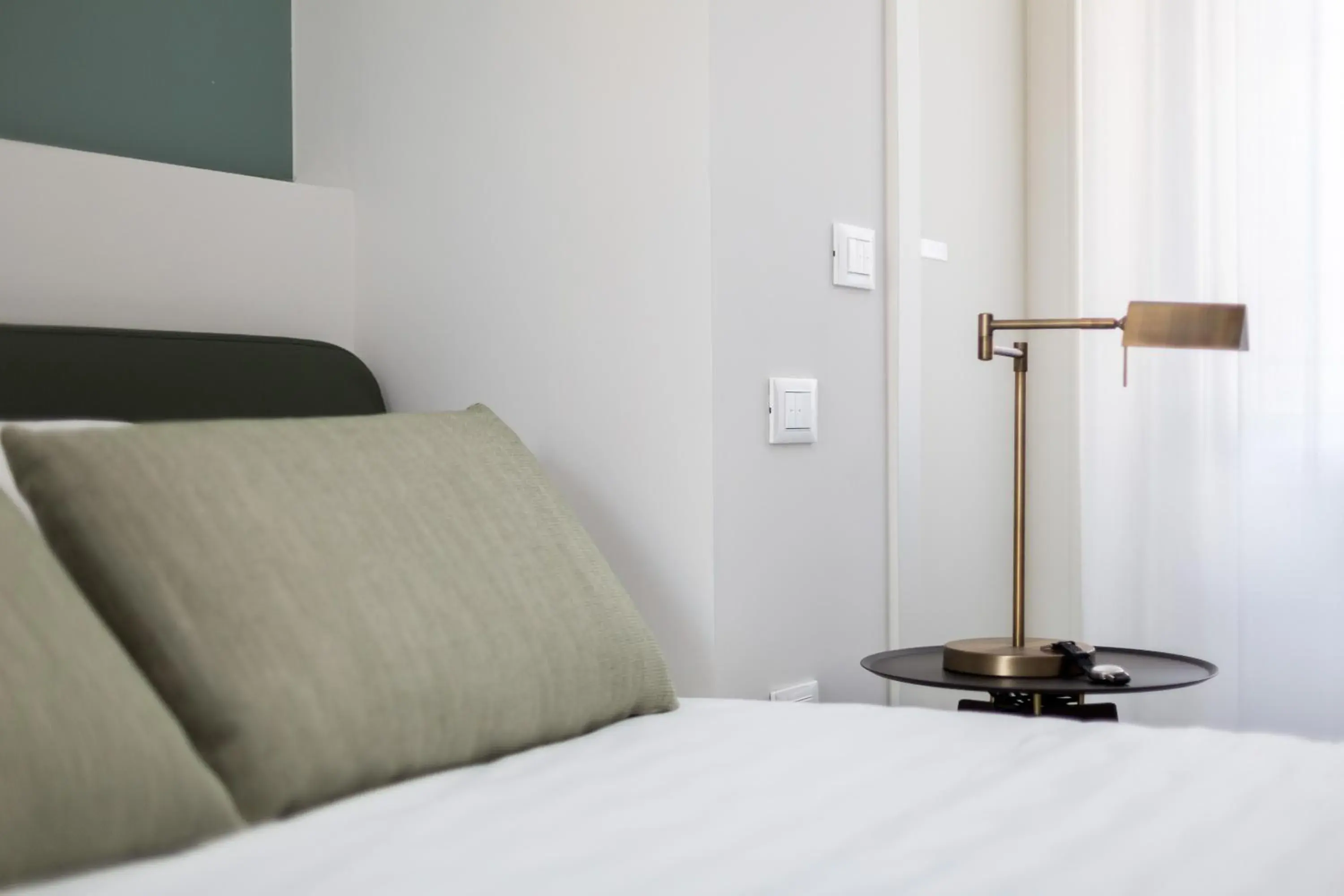 Decorative detail, Bed in Relais Luce Florence Decorative detail, Bed in Relais Luce Florence