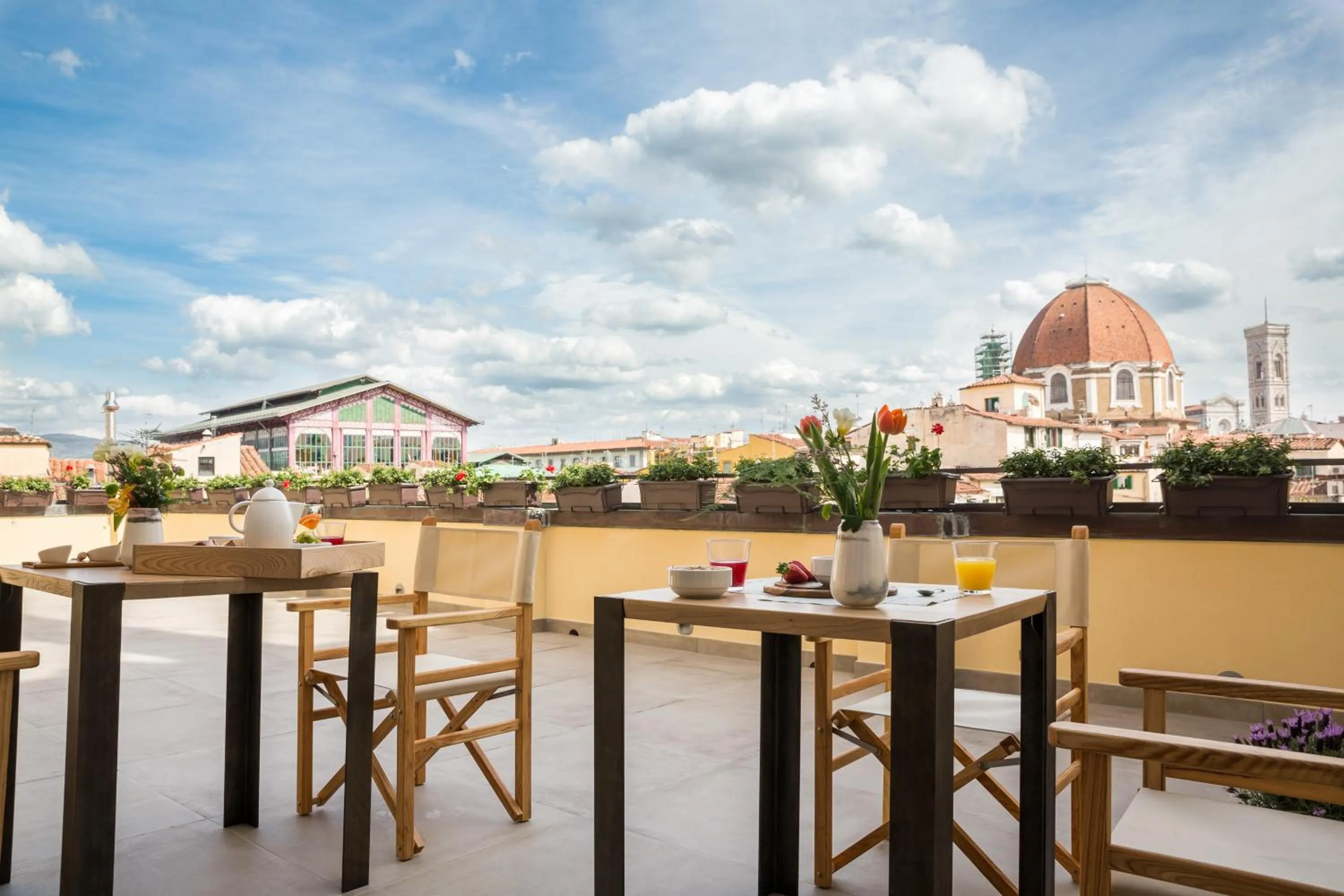 Balcony/Terrace in Relais Luce Florence