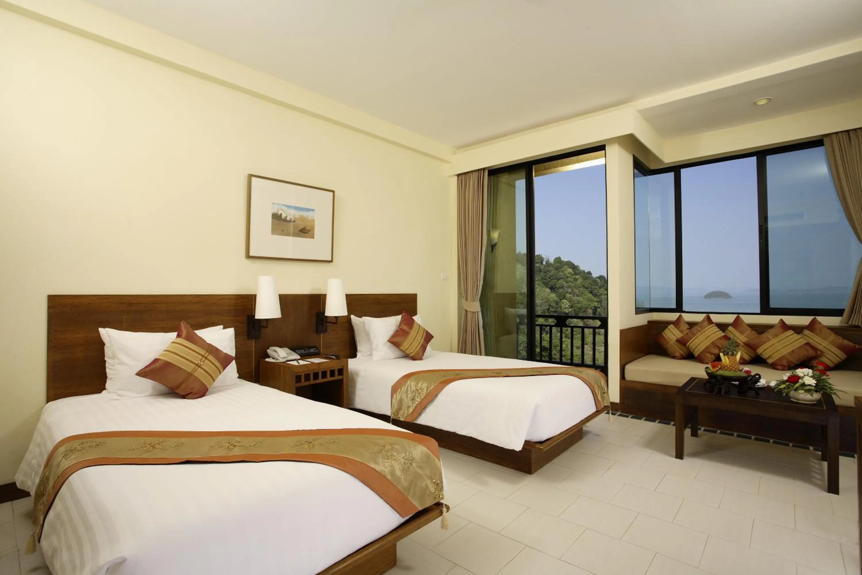 Bed in Supalai Scenic Bay Resort And Spa, SHA Extra Plus