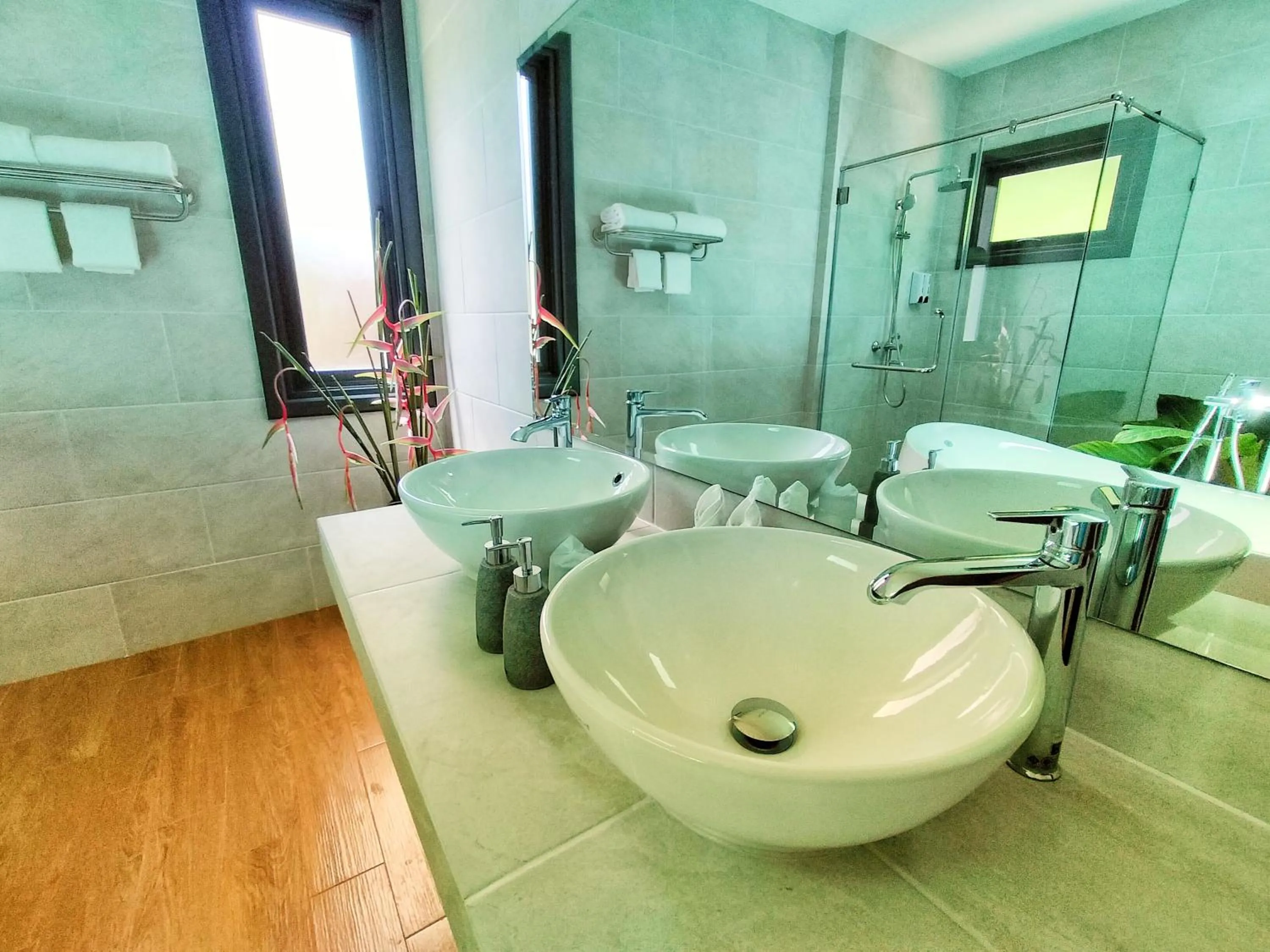 Bathroom in Supalai Scenic Bay Resort And Spa, SHA Extra Plus