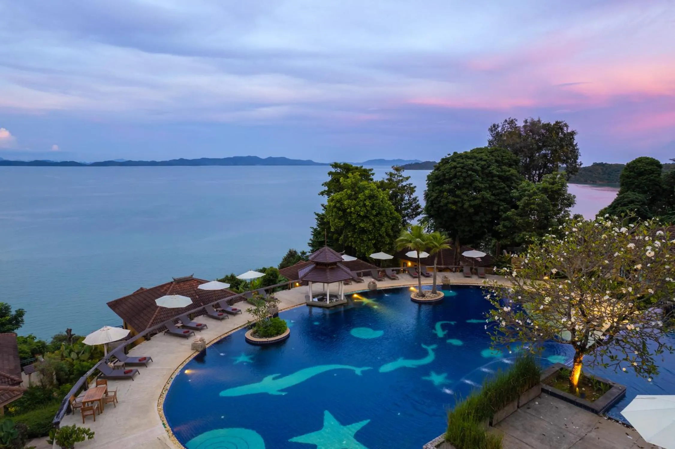 Pool view in Supalai Scenic Bay Resort And Spa, SHA Extra Plus