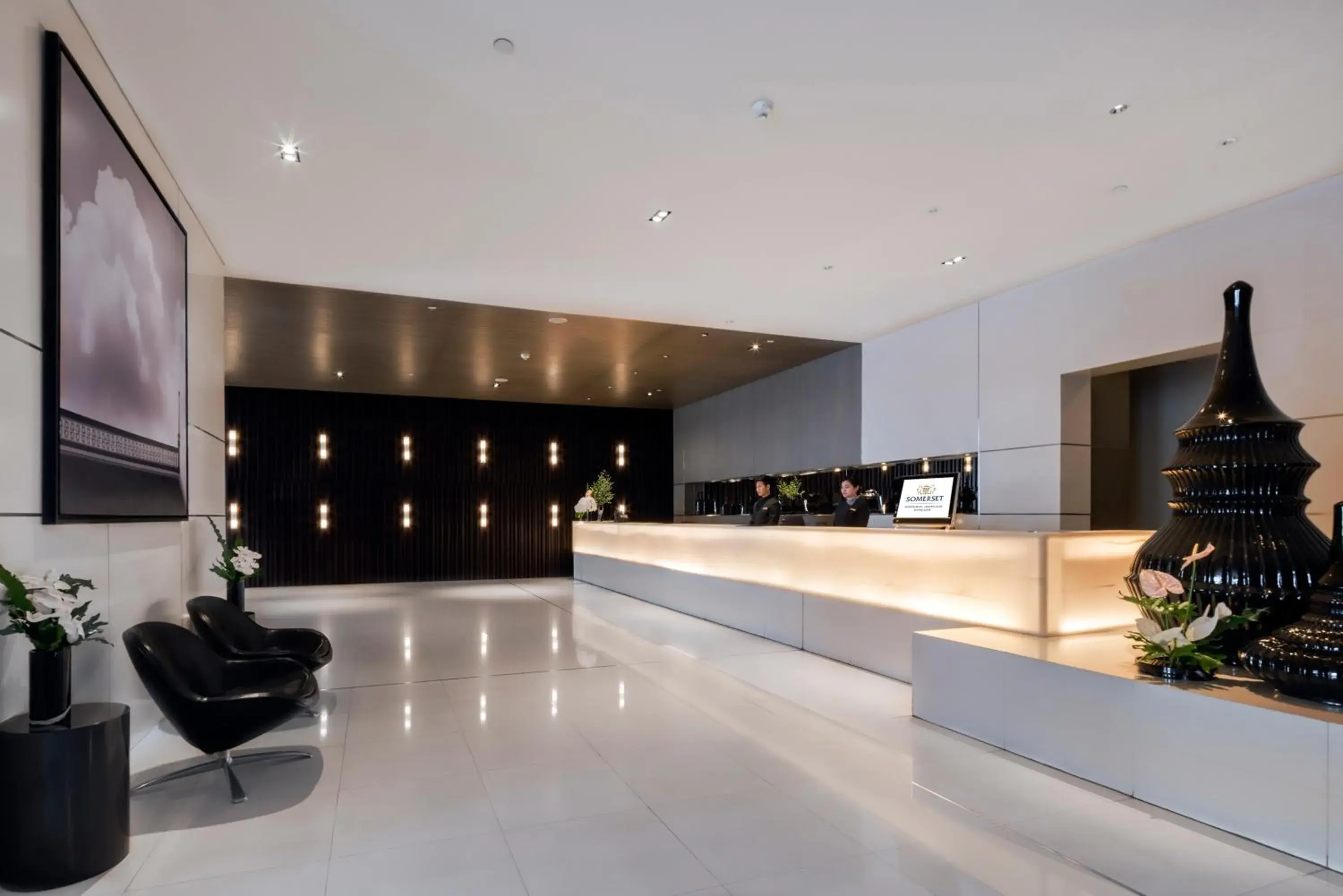 Lobby or reception in Somerset Sukhumvit Thonglor Bangkok Lobby or reception in Somerset Sukhumvit Thonglor Bangkok