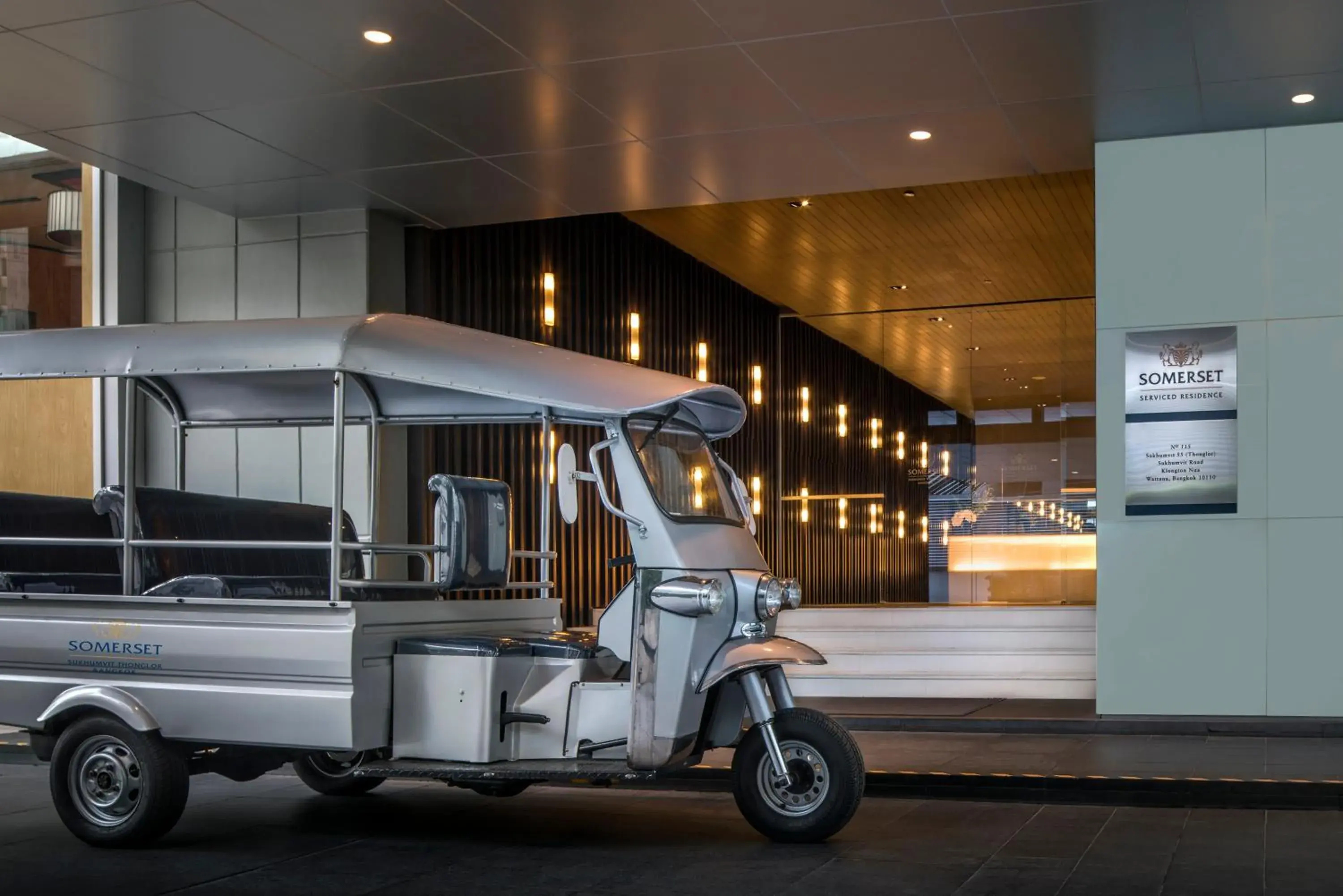 Facade/entrance in Somerset Sukhumvit Thonglor Bangkok Facade/entrance in Somerset Sukhumvit Thonglor Bangkok