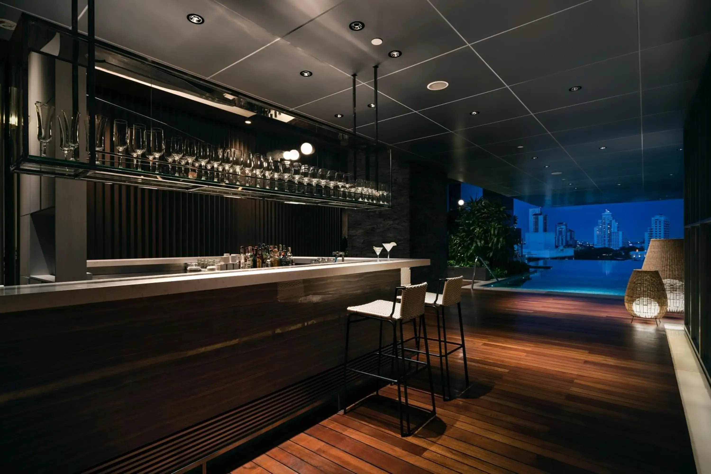 Lounge or bar in Somerset Sukhumvit Thonglor Bangkok Lounge or bar in Somerset Sukhumvit Thonglor Bangkok