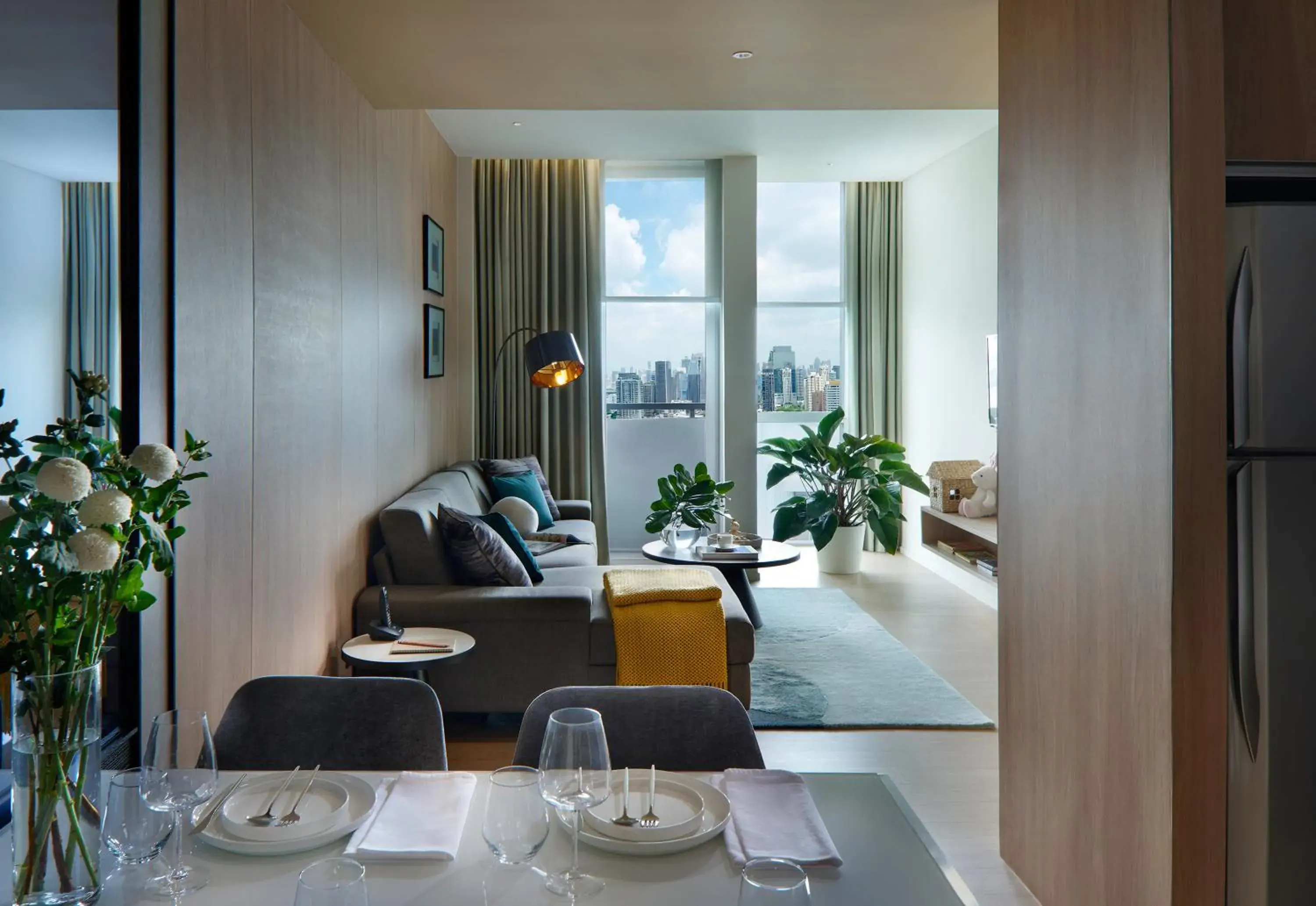 Living room in Somerset Sukhumvit Thonglor Bangkok Living room in Somerset Sukhumvit Thonglor Bangkok