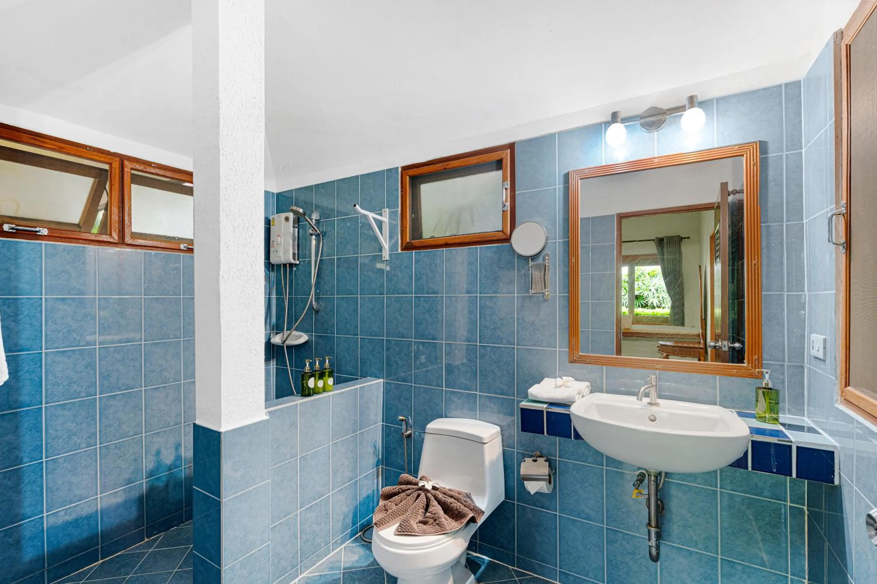 Shower in Anahata Resort