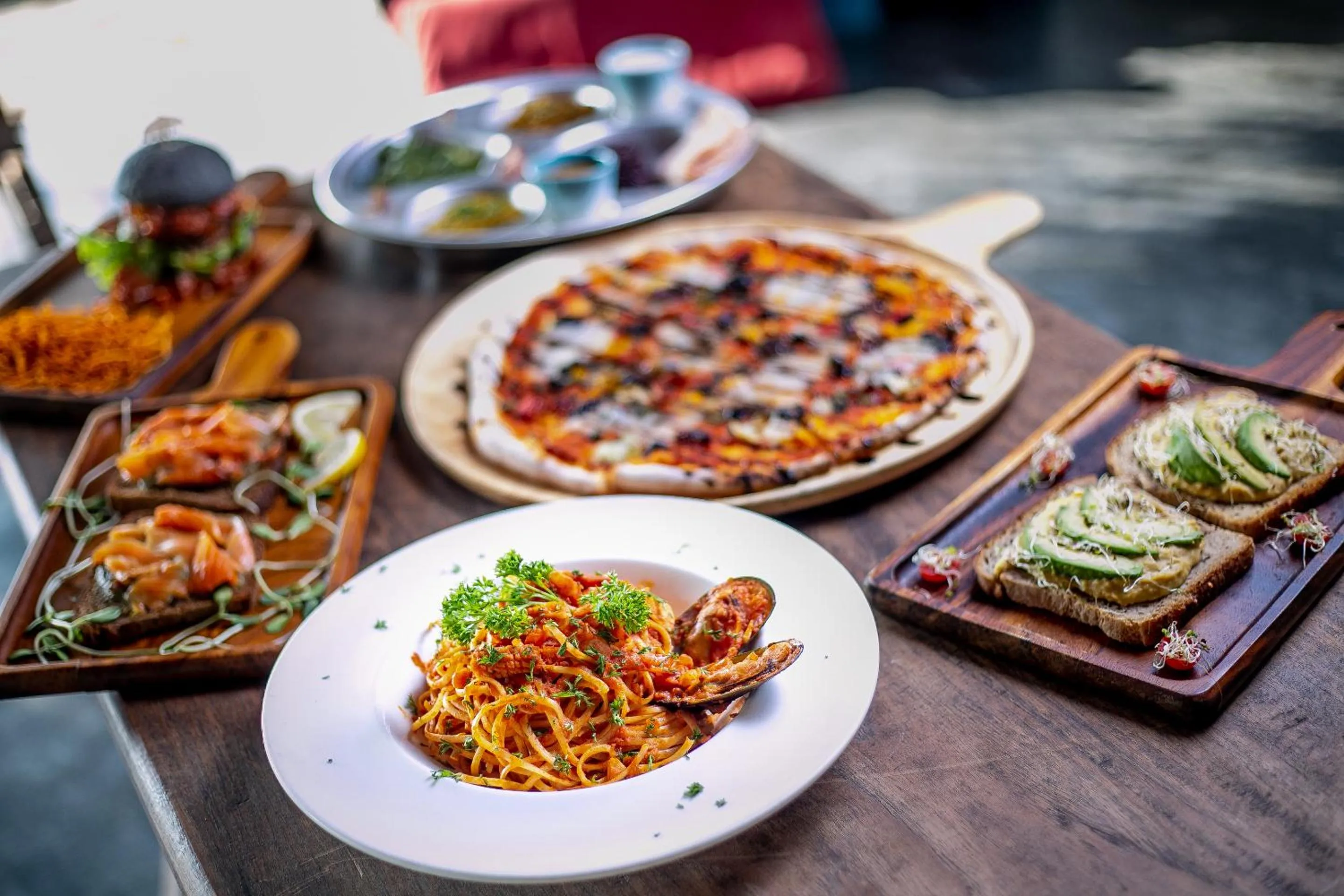 Food and drinks in Anahata Resort