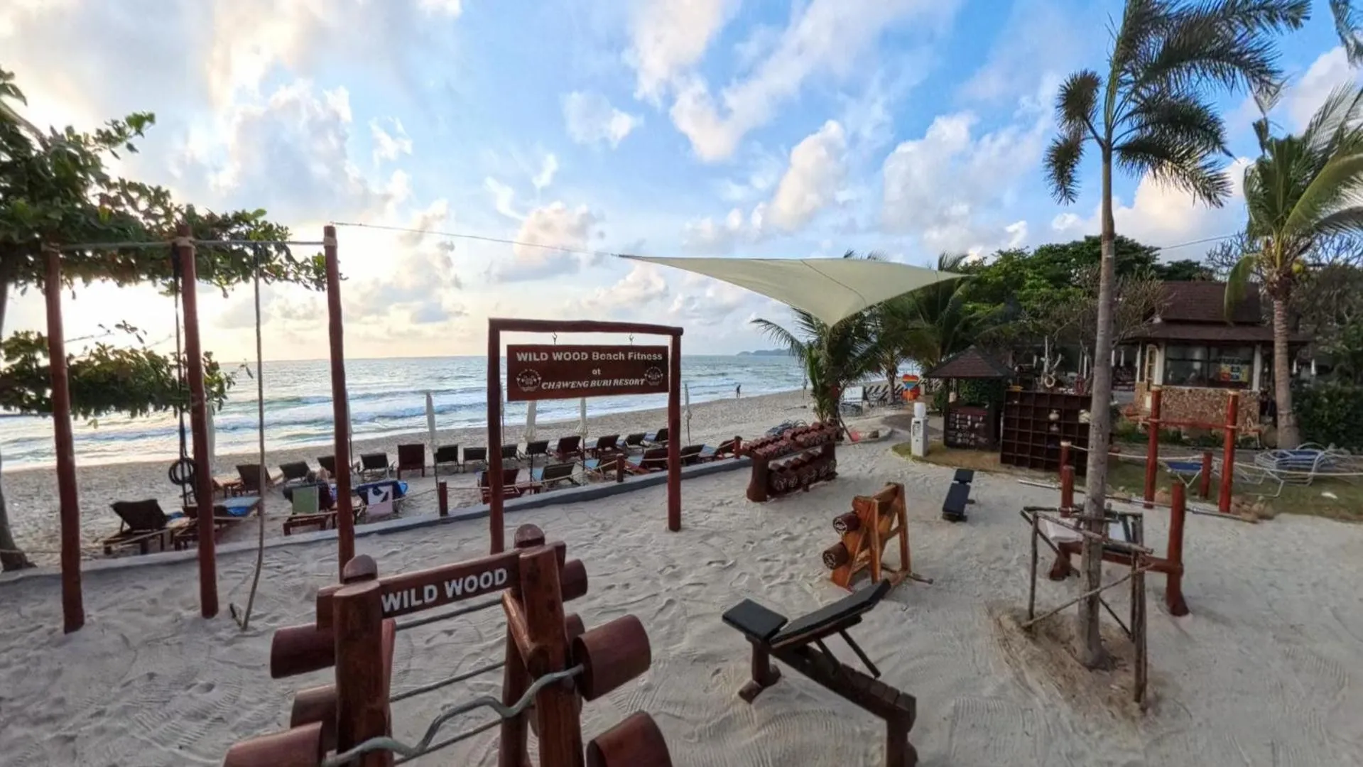 Fitness centre/facilities in Chaweng Buri Resort